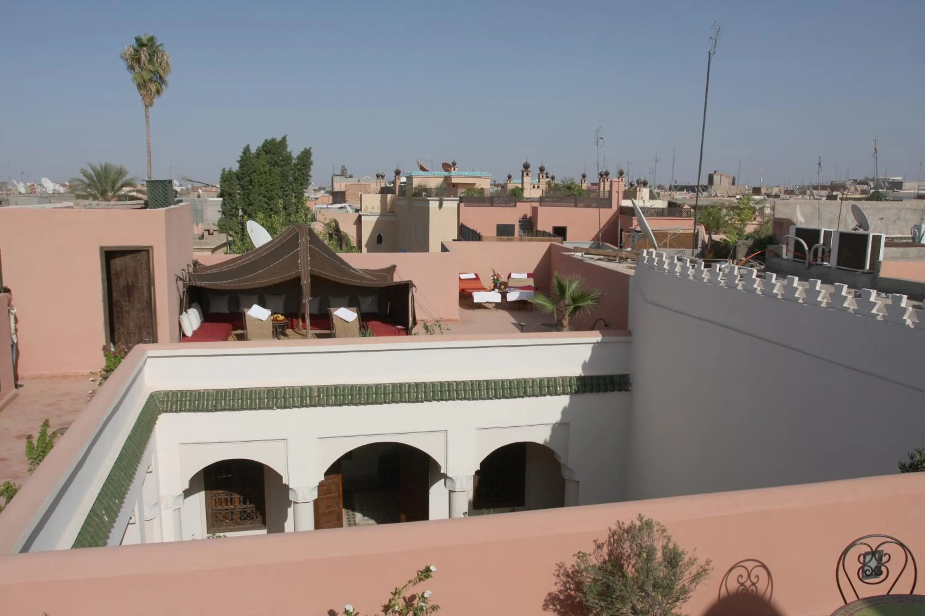 Balcony/Terrace in Riad Cannelle