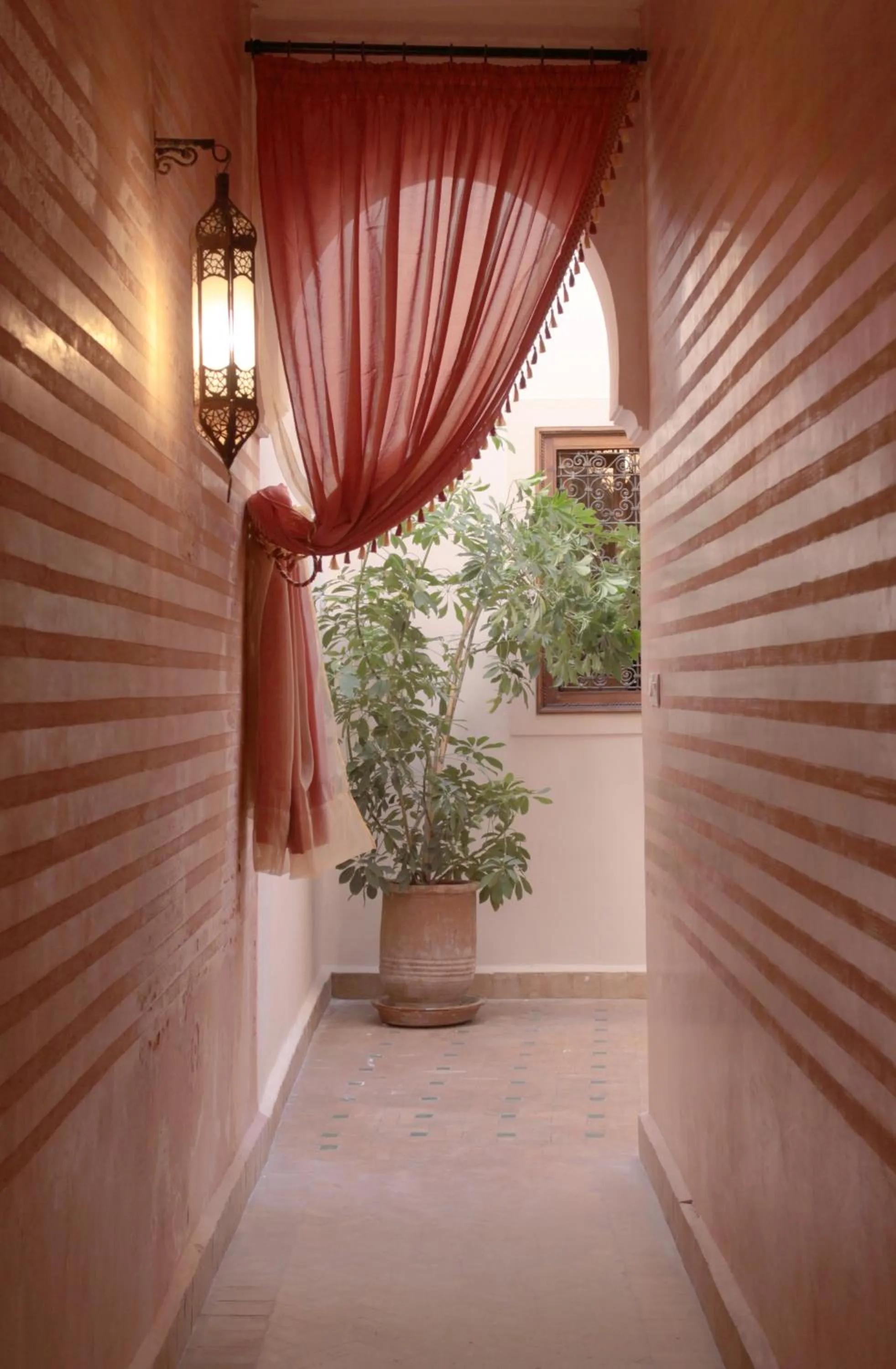 Decorative detail in Riad Cannelle