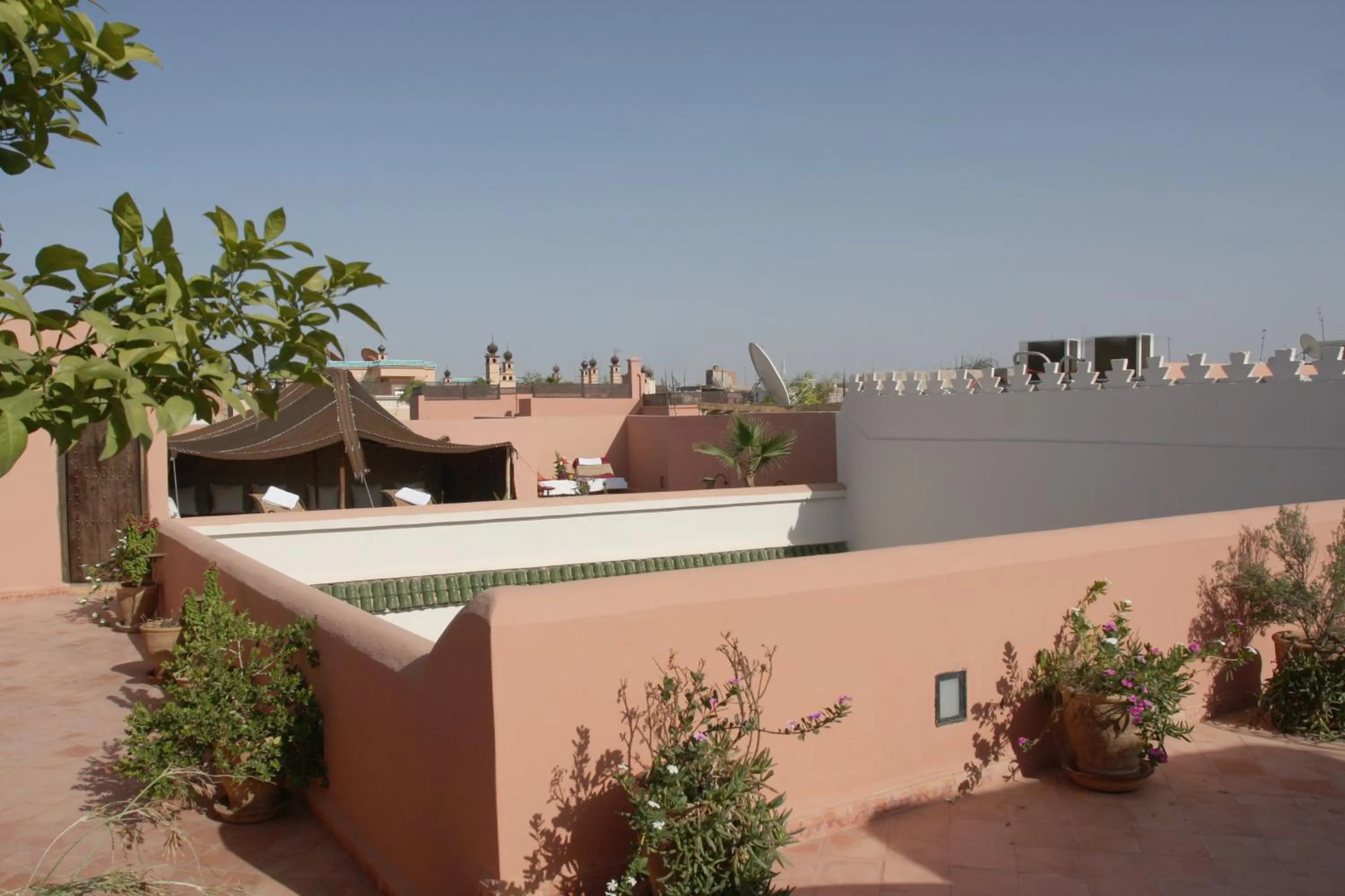 Balcony/Terrace in Riad Cannelle