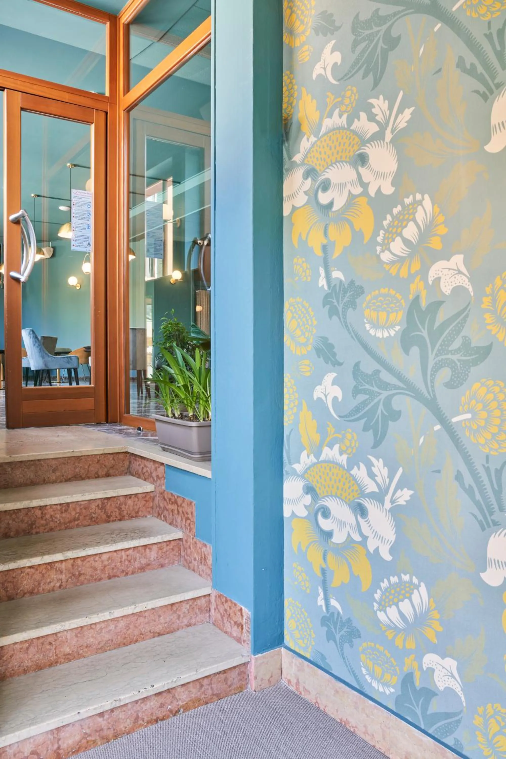 Lobby or reception in Hotel Astoria