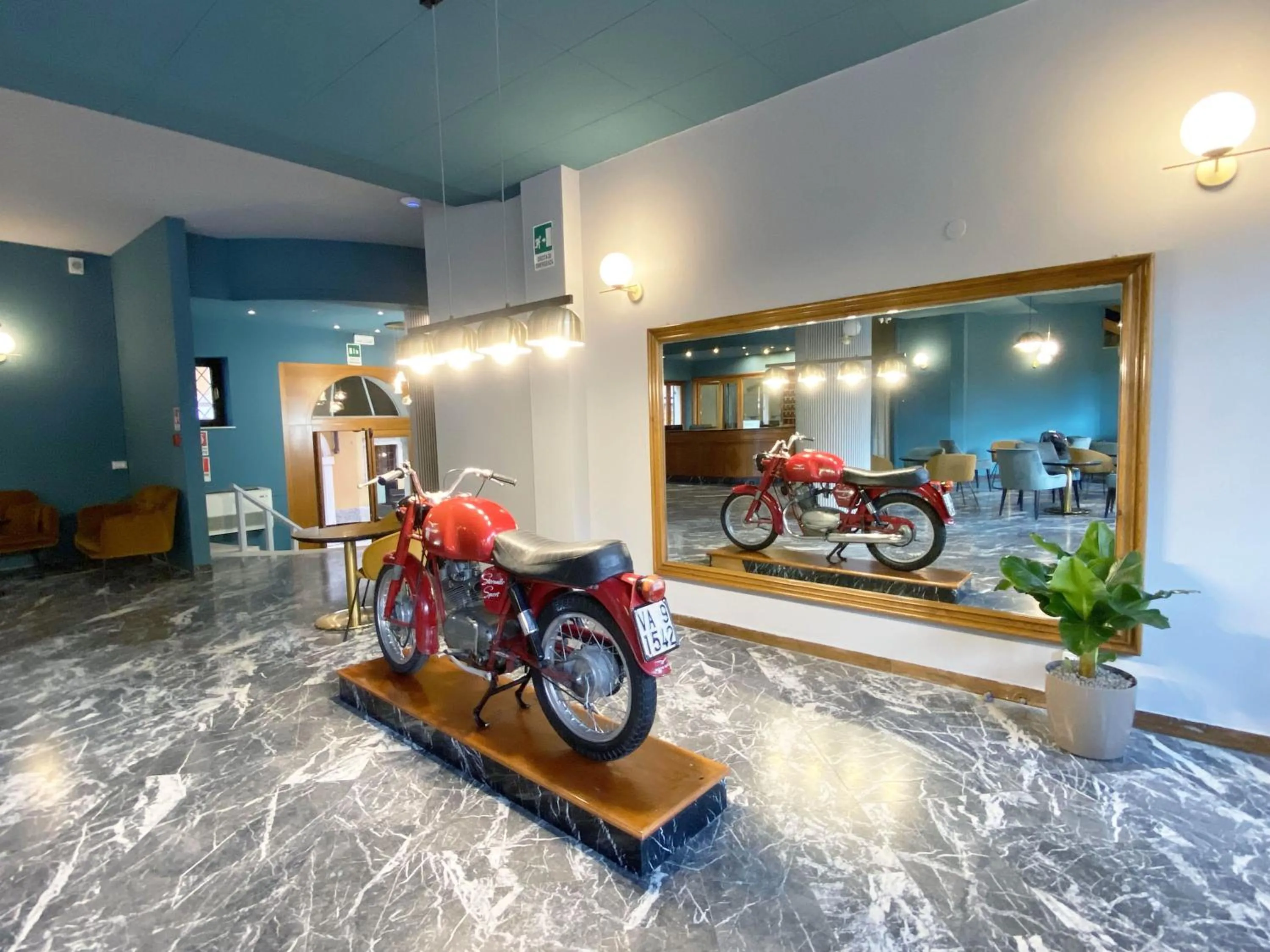 Lobby or reception in Hotel Astoria