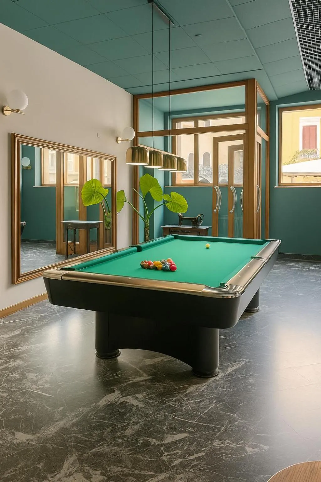 Billiard in Hotel Astoria