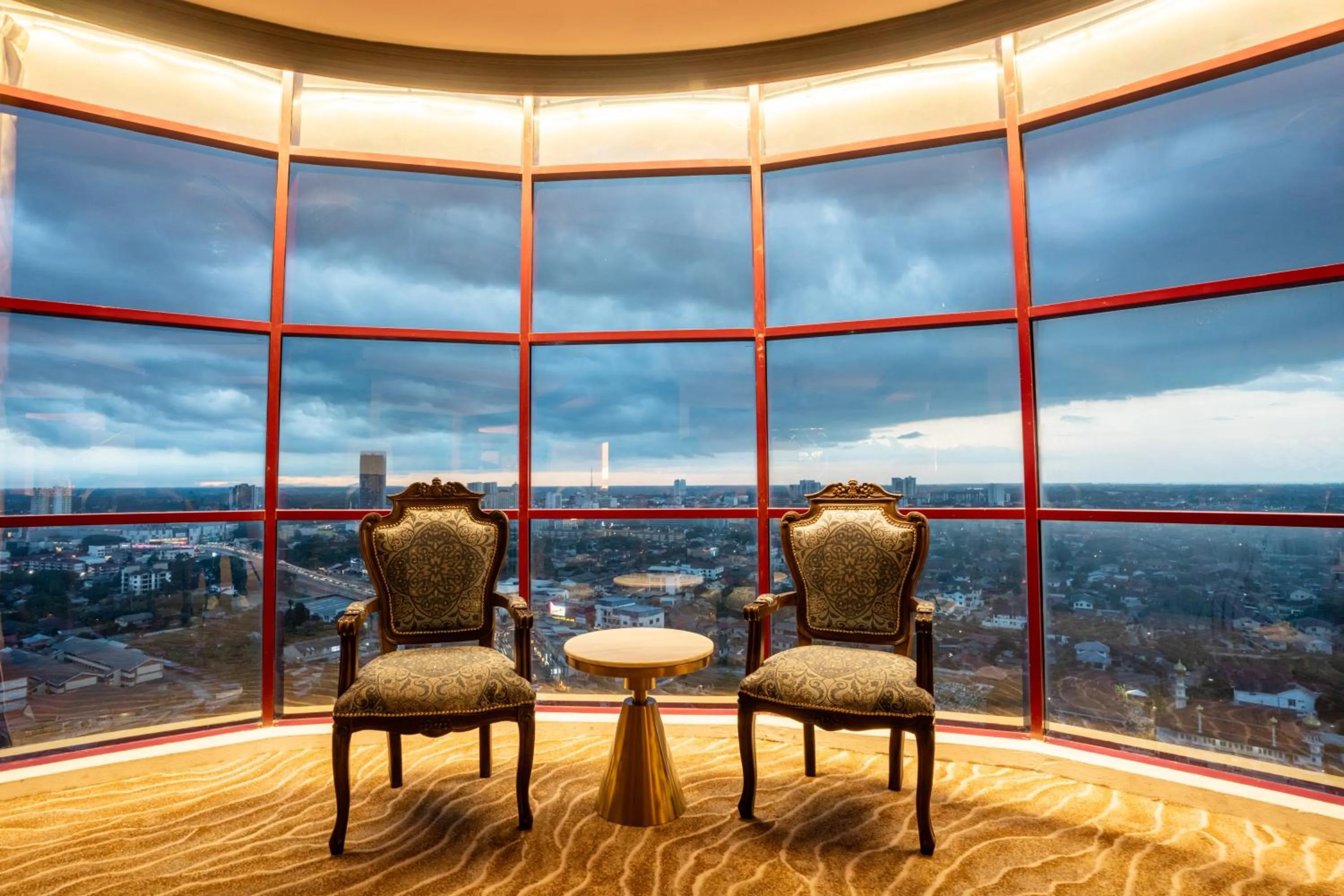 Seating area in Renai Hotel Kota Bharu