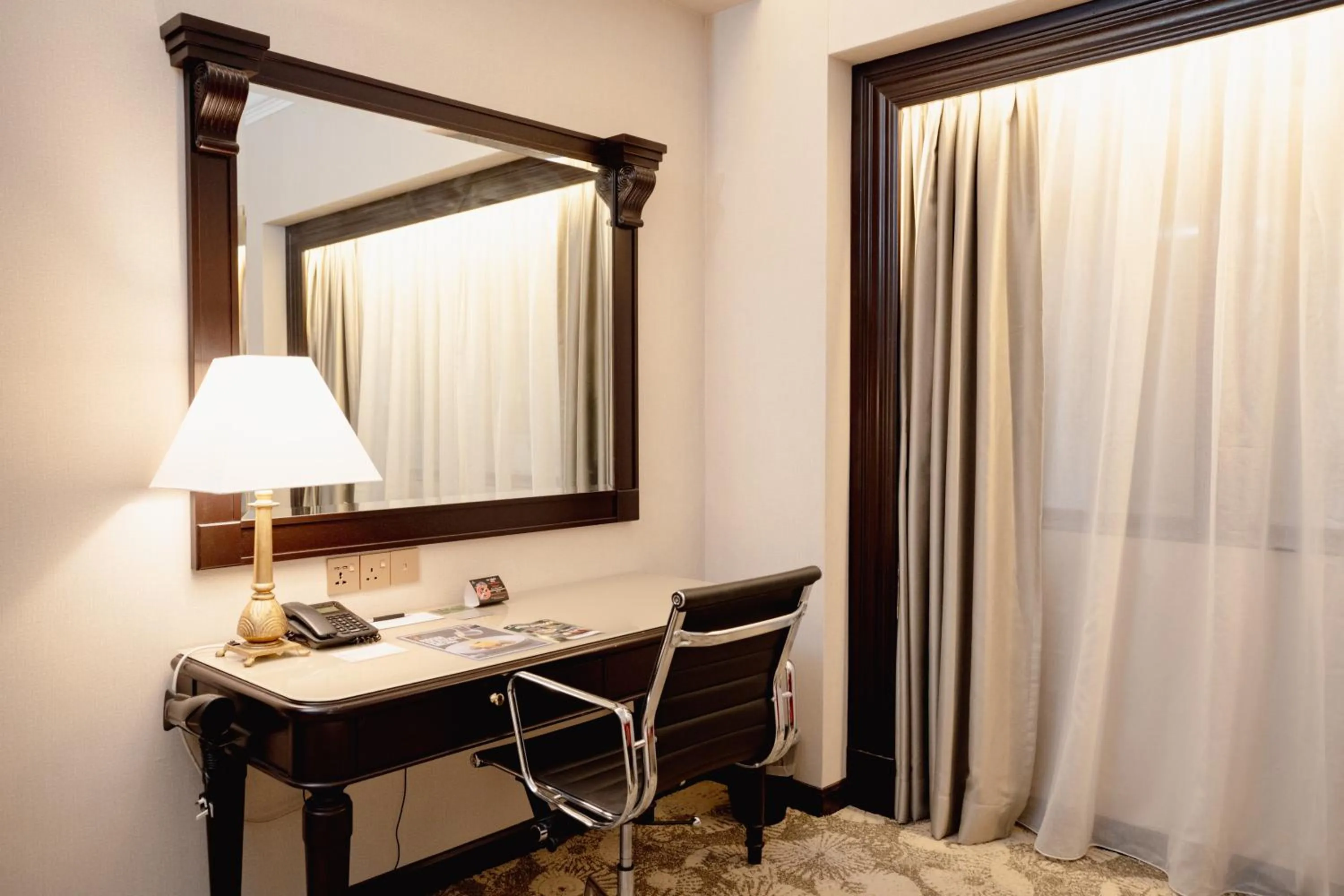 Seating area in Renai Hotel Kota Bharu