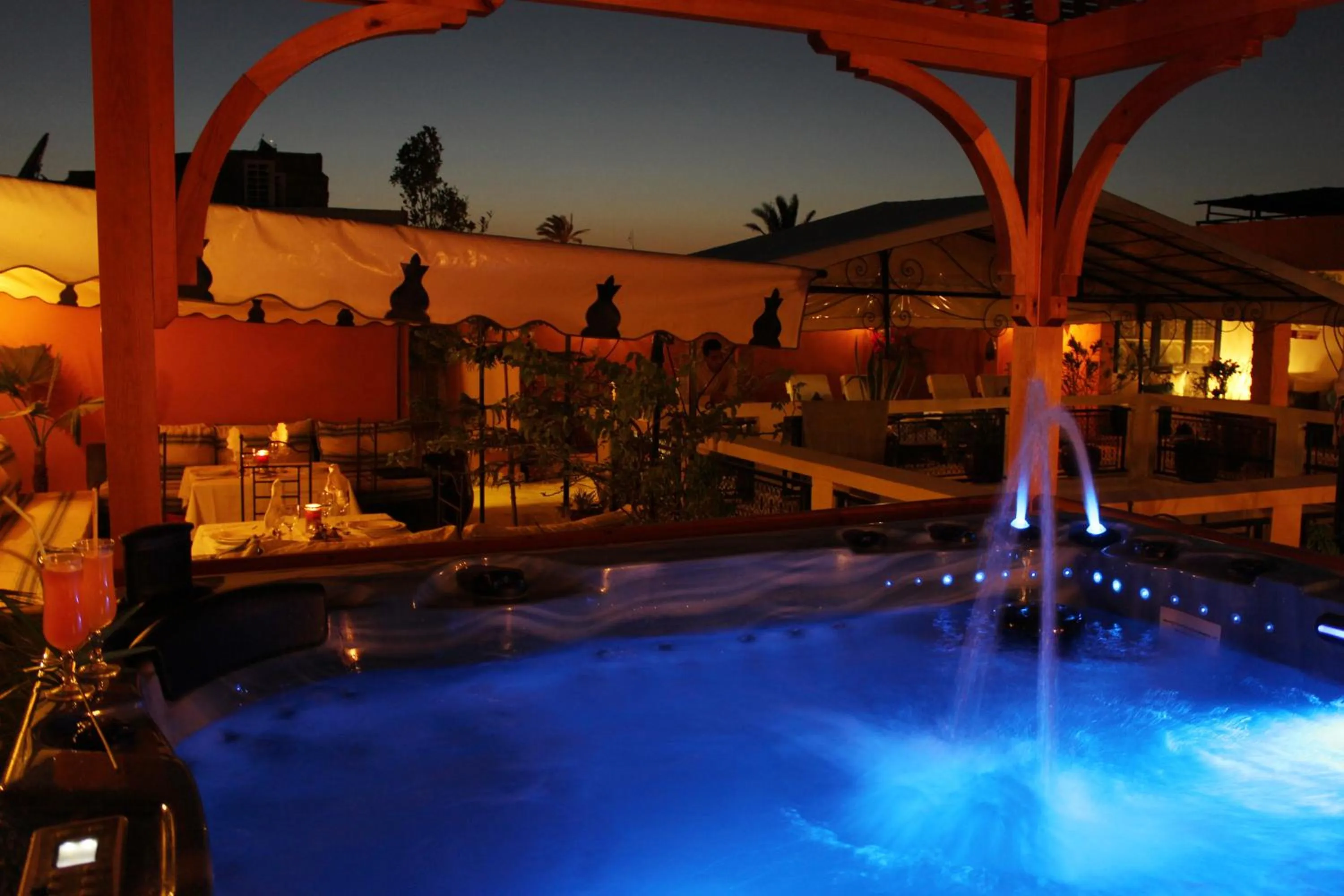 Restaurant/places to eat in Riad Léna & Spa