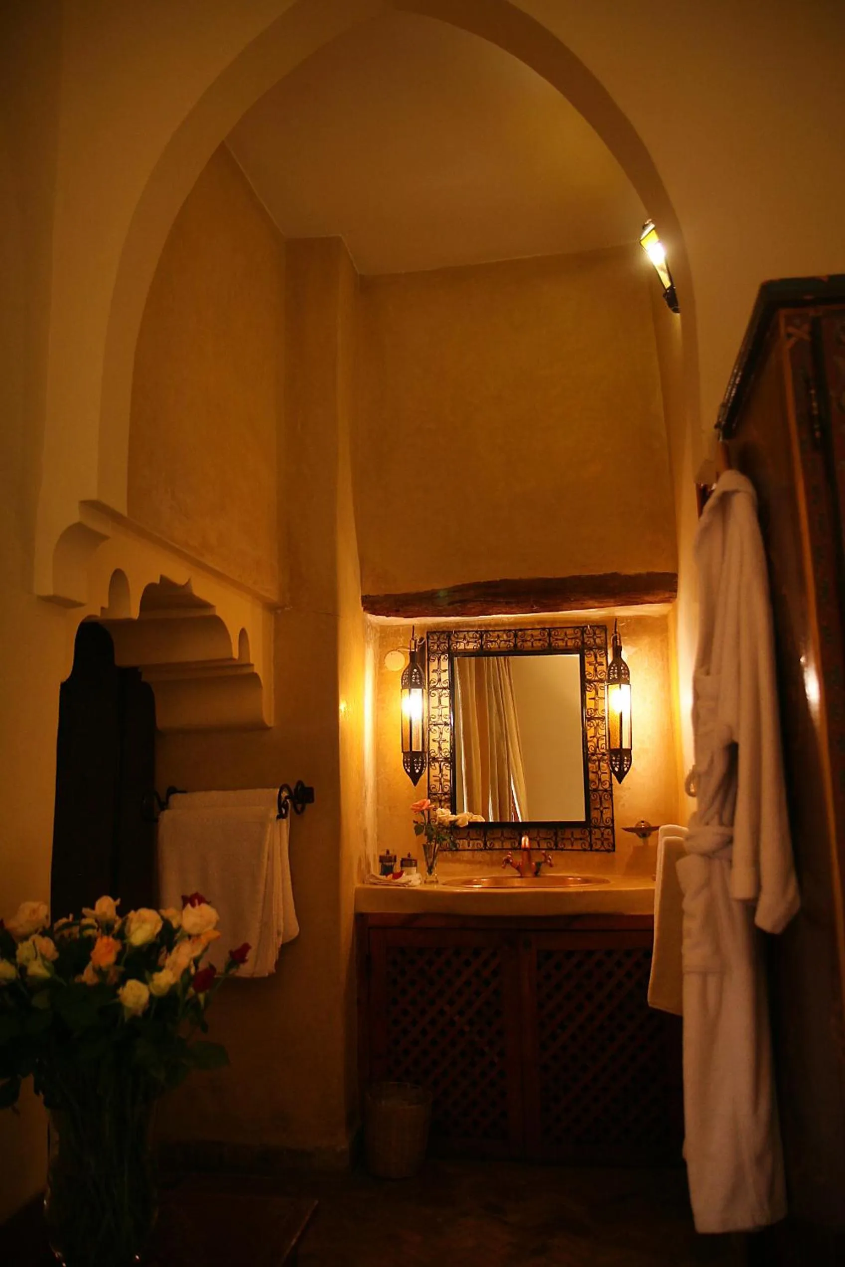 Bathroom in Riad Léna & Spa
