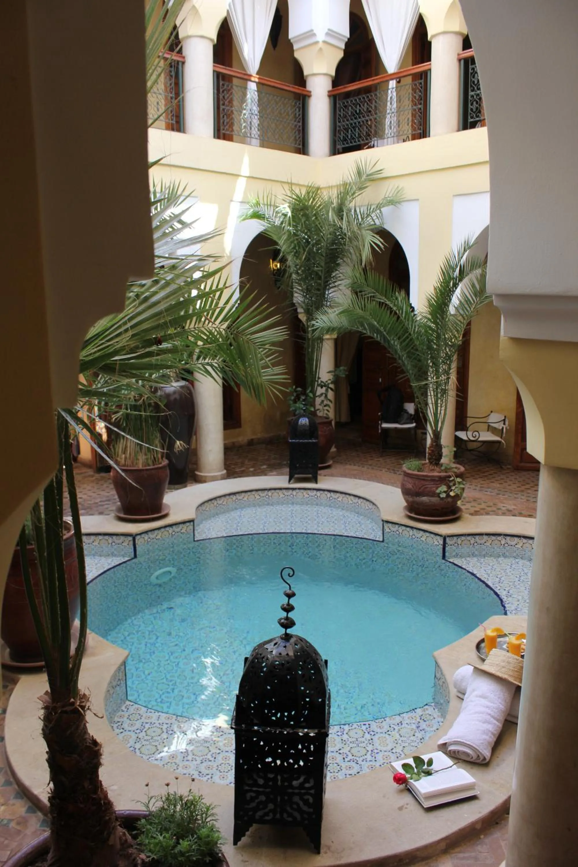 Pool view in Riad Léna & Spa
