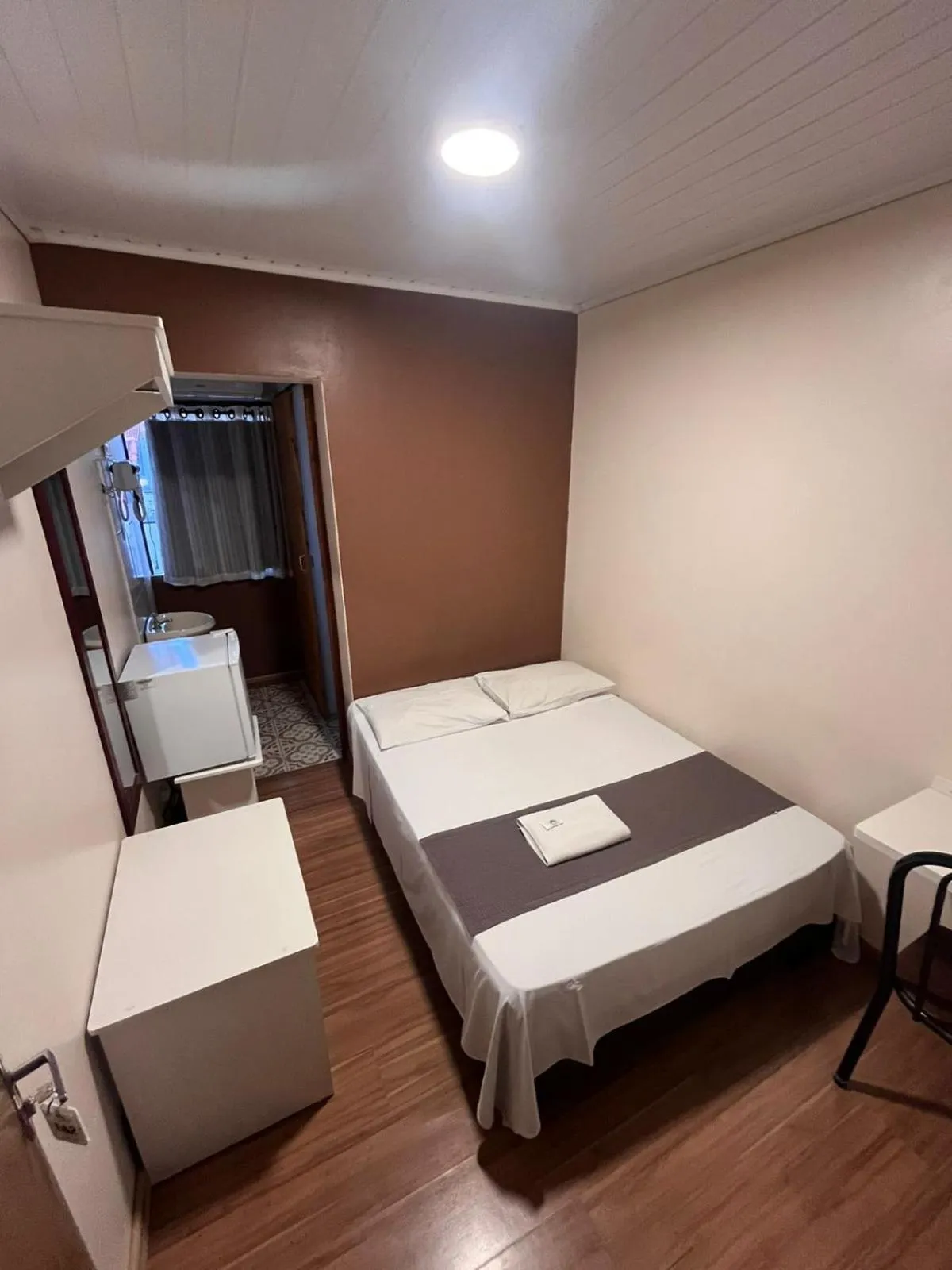 Bed in Queiroz Palace Hotel