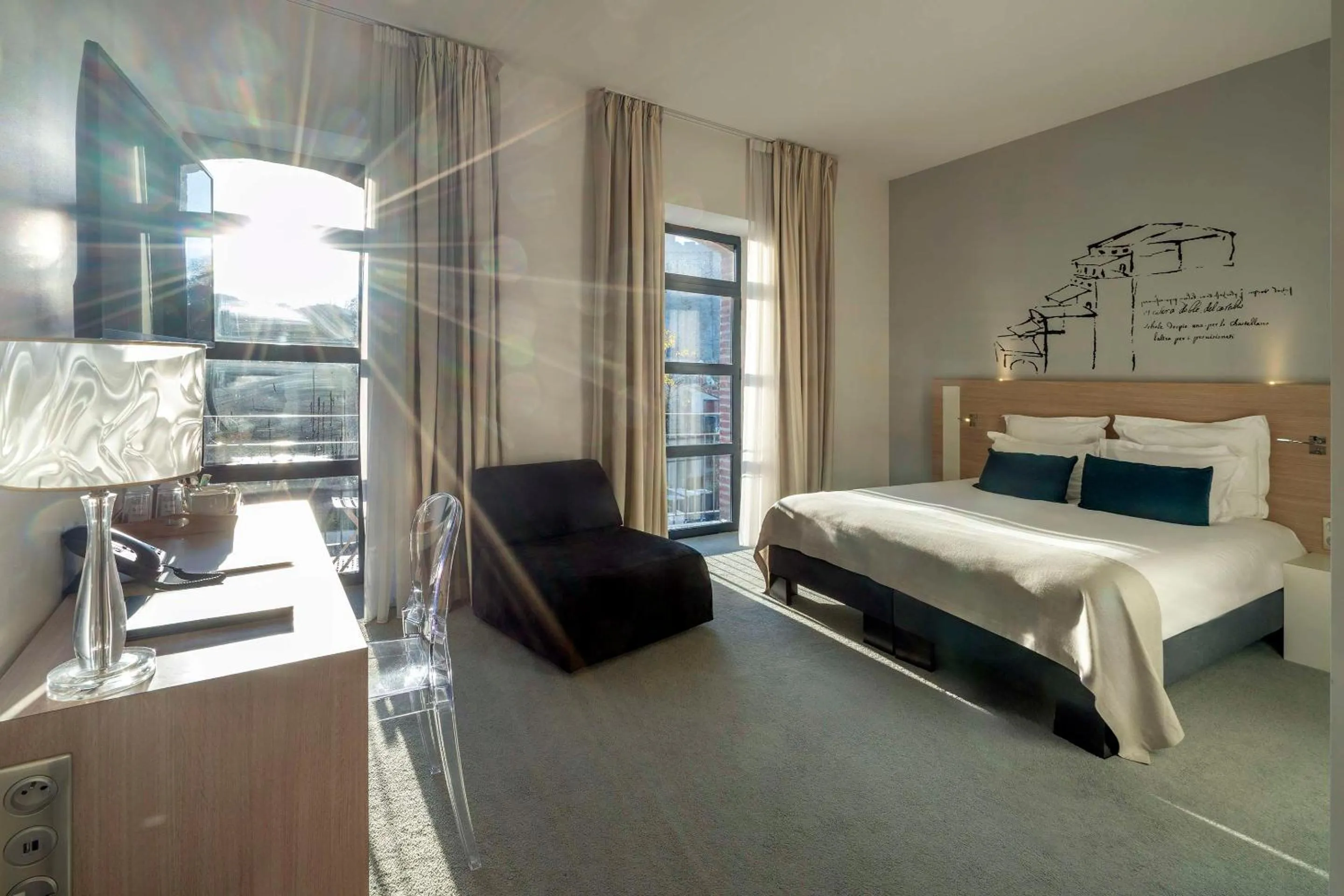 Bedroom, Bed in Best Western Plus Villa Saint Antoine Hotel & Spa