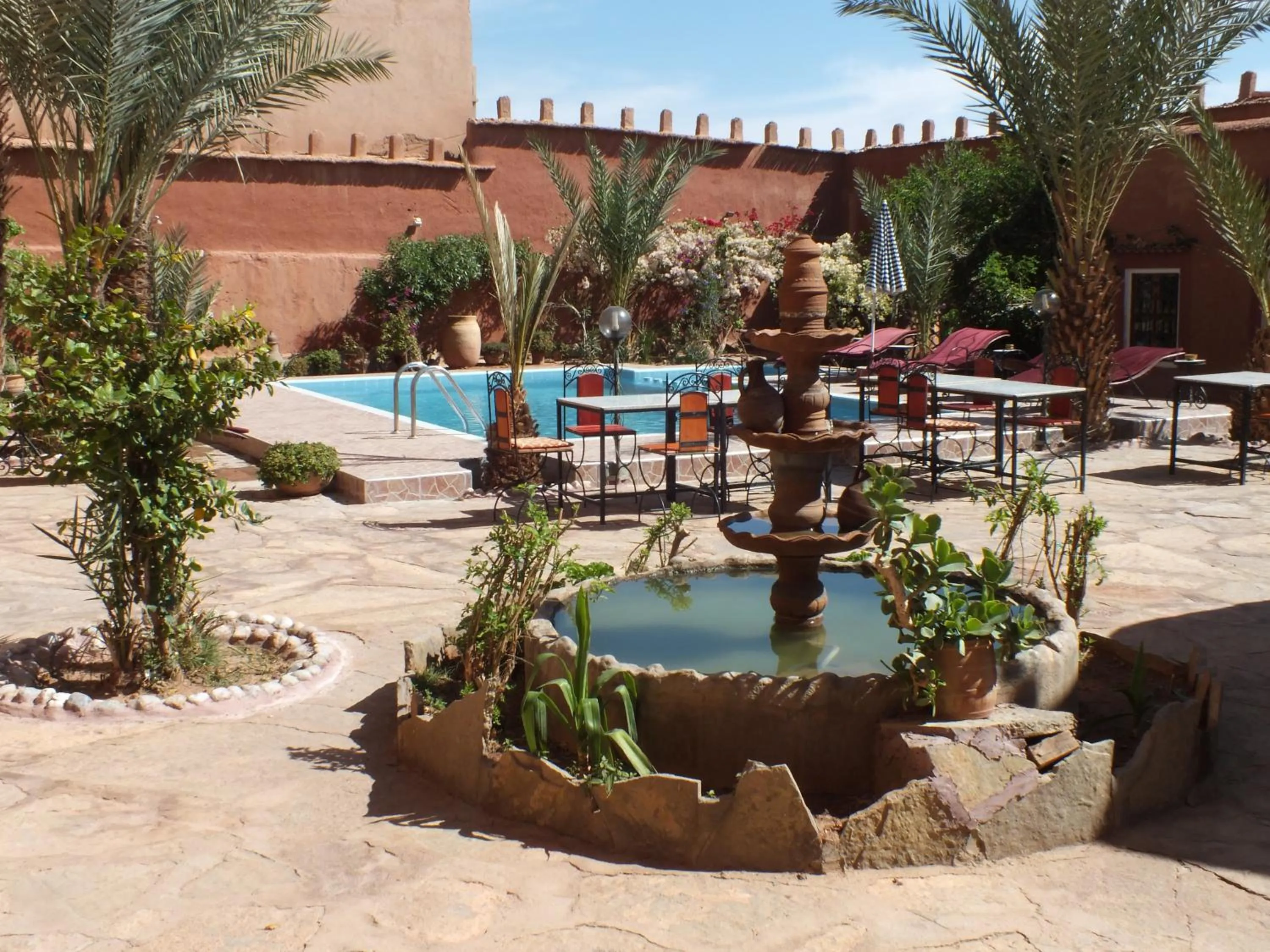 Garden in Hotel Tomboctou