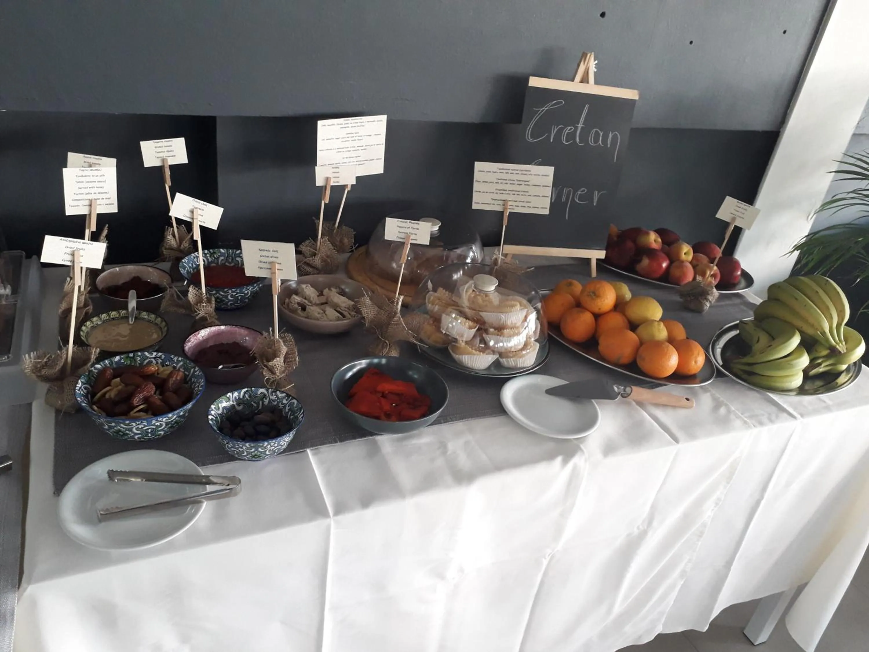 Breakfast in Dionisos Hotel