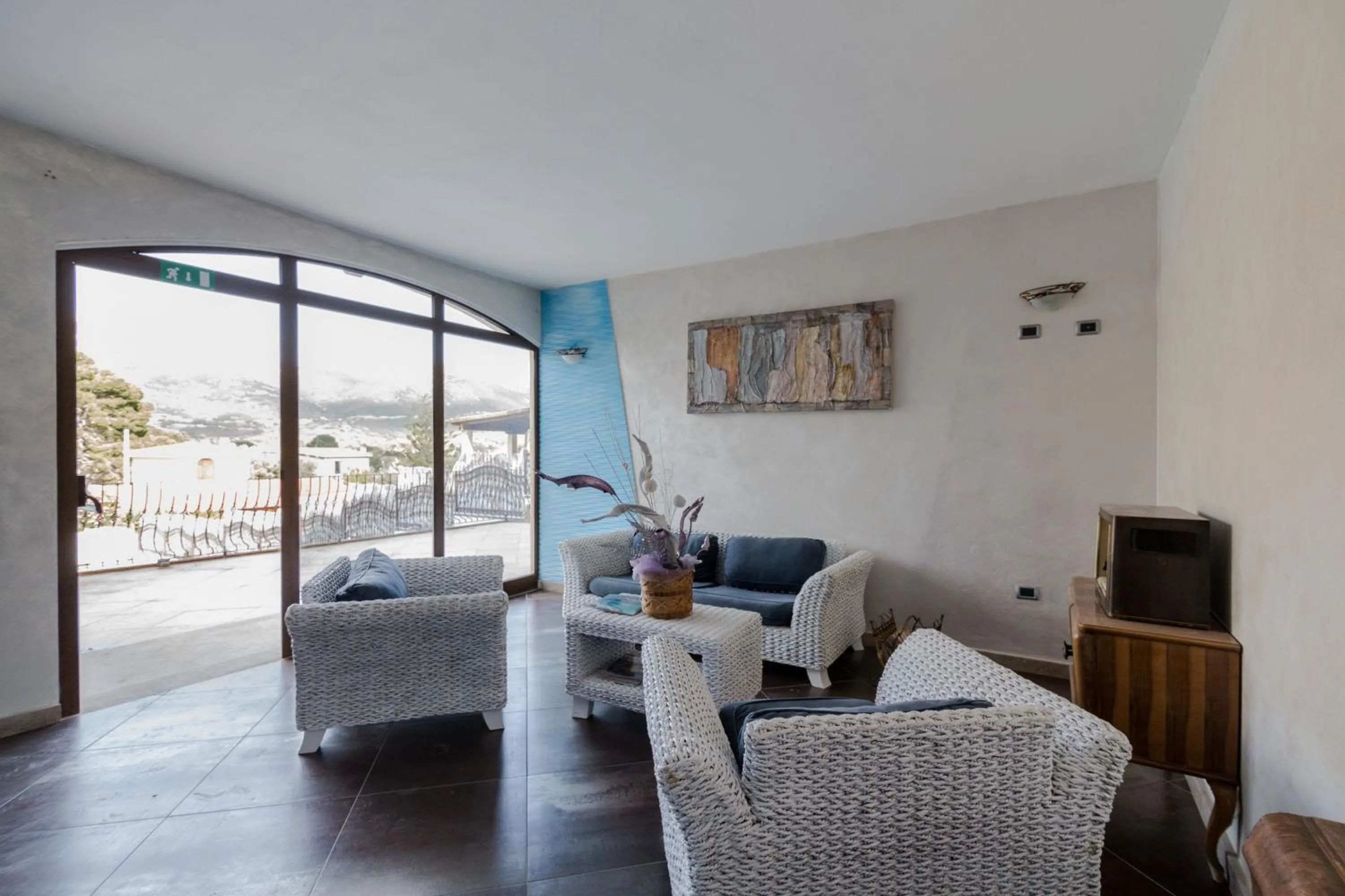 Lobby or reception in Hotel Solanas