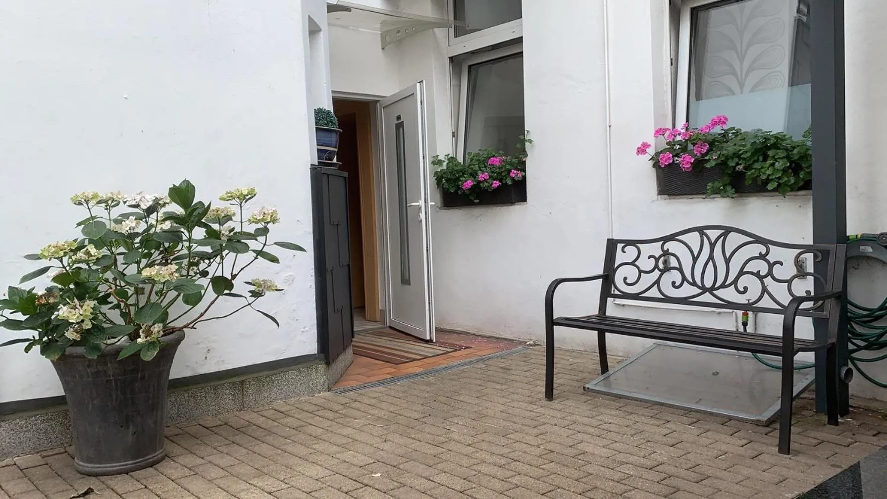 Balcony/Terrace in Hotel am Freihafen