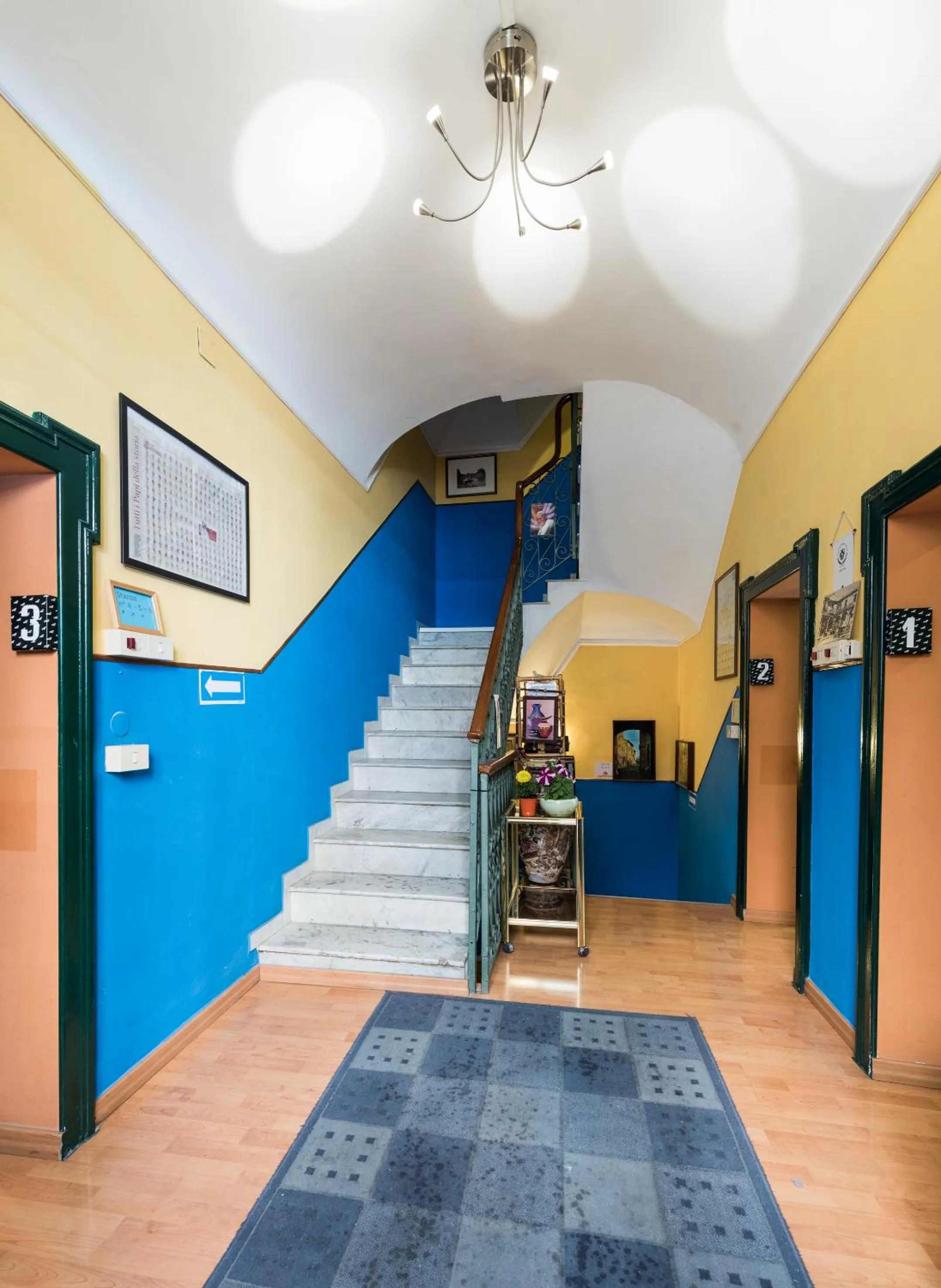 Decorative detail in A Roma San Pietro Best Bed