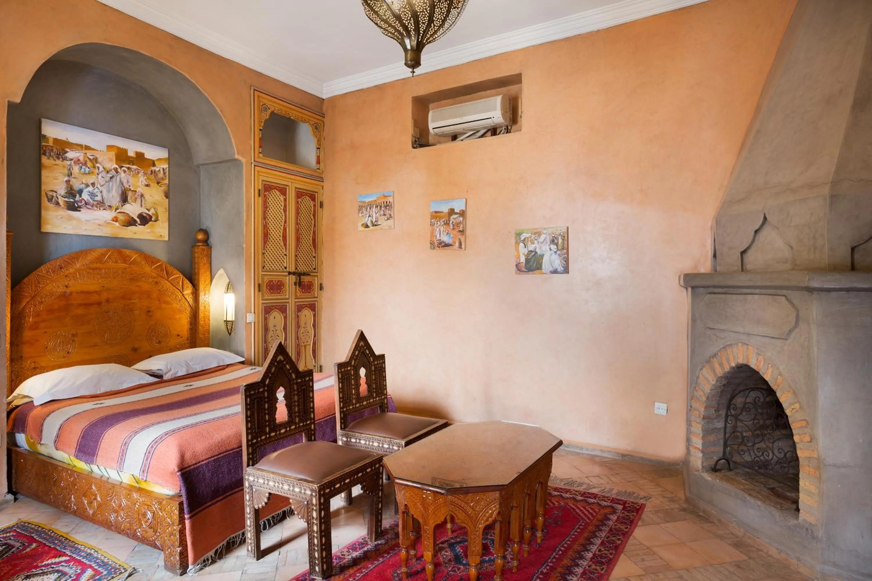 Bedroom, Bed in Riad Sofia