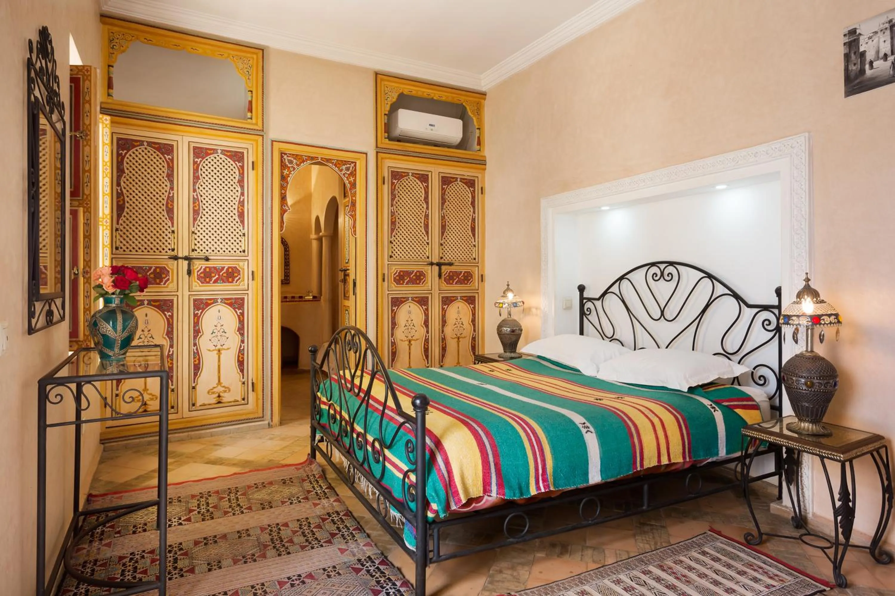 Bedroom, Bed in Riad Sofia