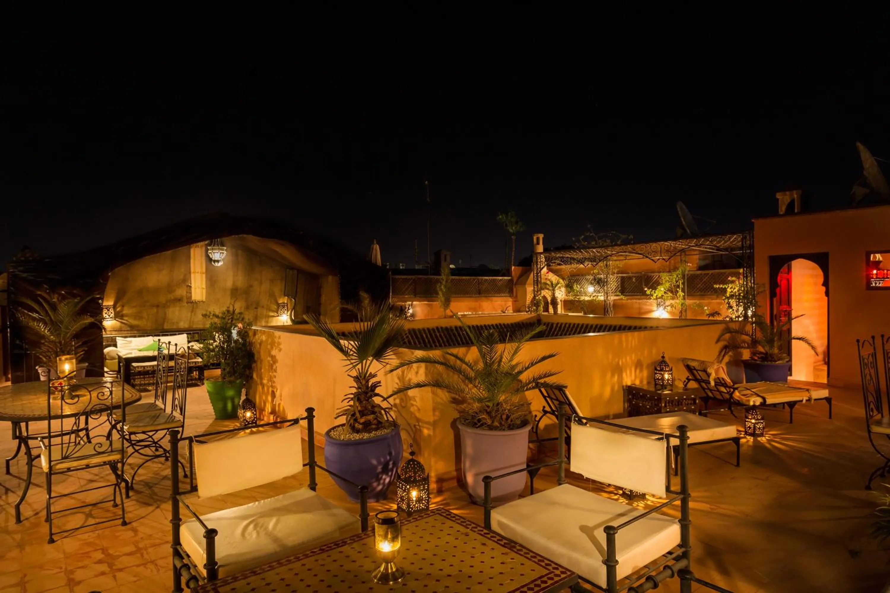 Balcony/Terrace in Riad Sofia