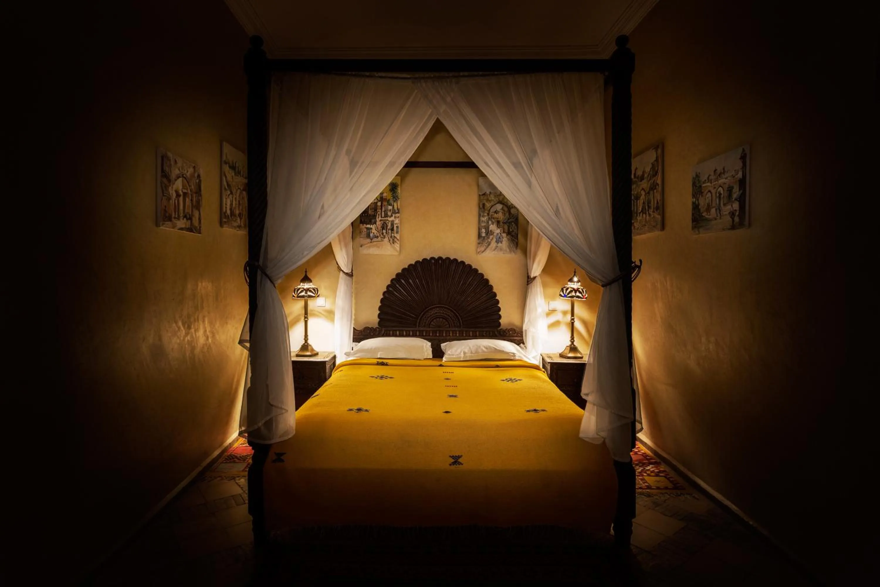 Bedroom, Bed in Riad Sofia