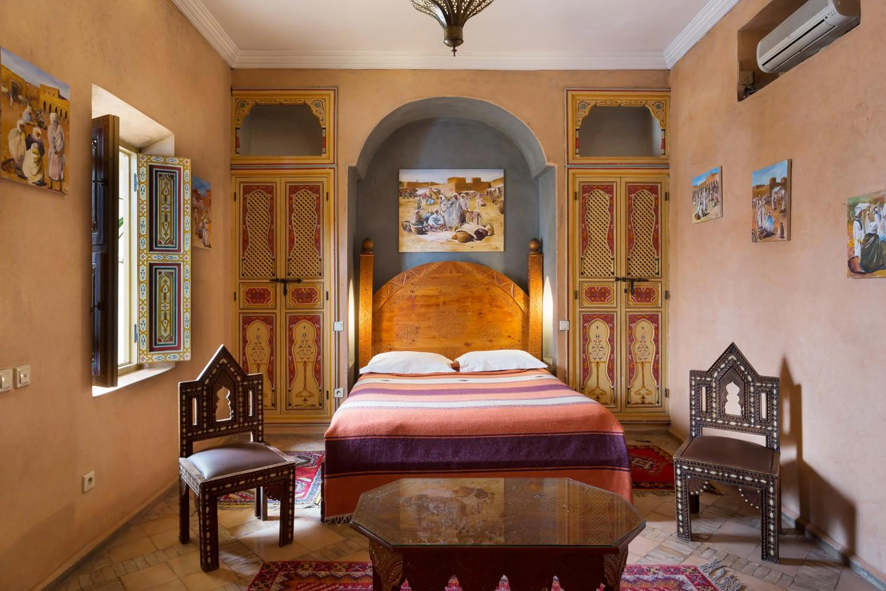 Bedroom, Bed in Riad Sofia