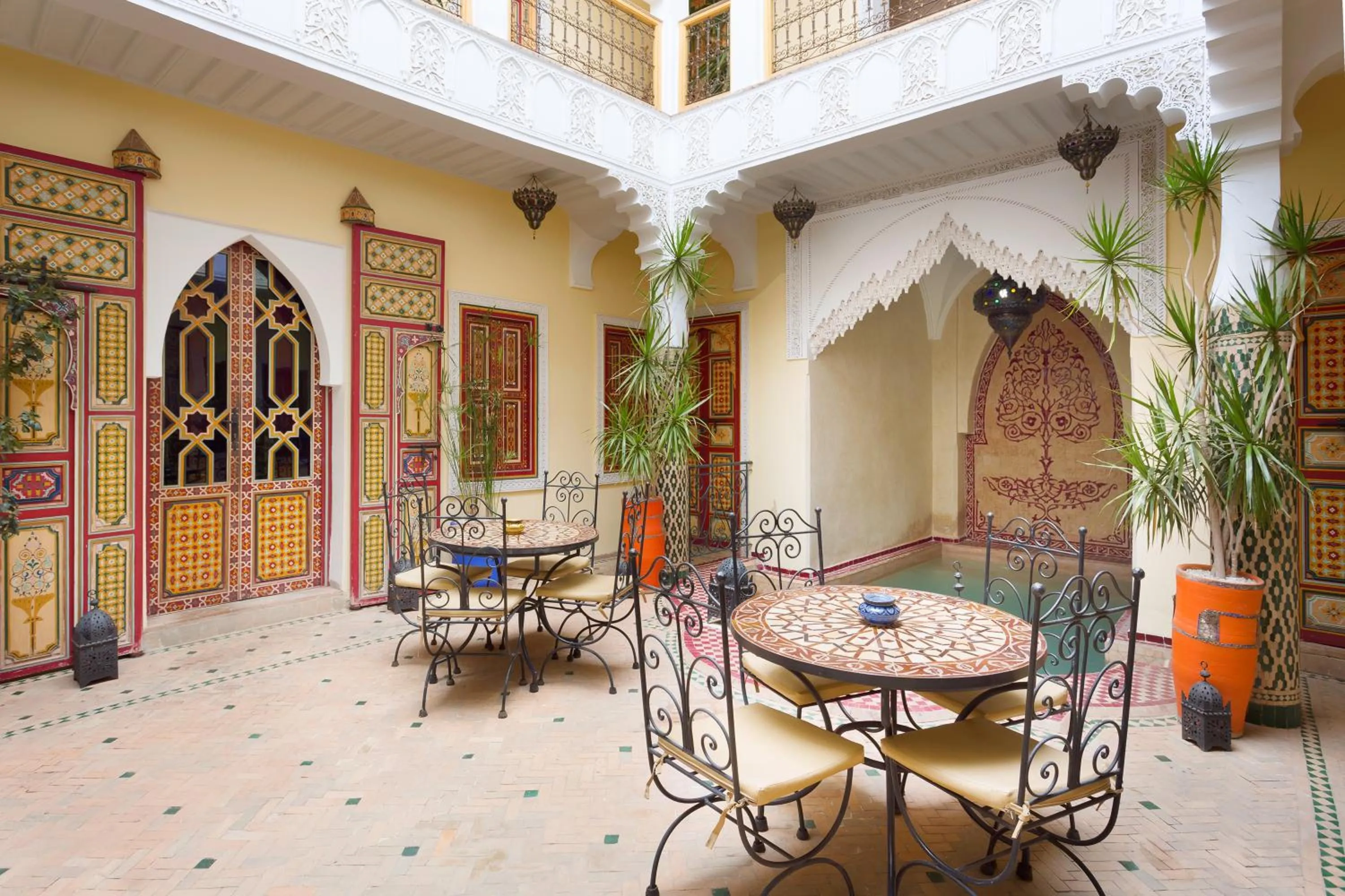 Patio in Riad Sofia
