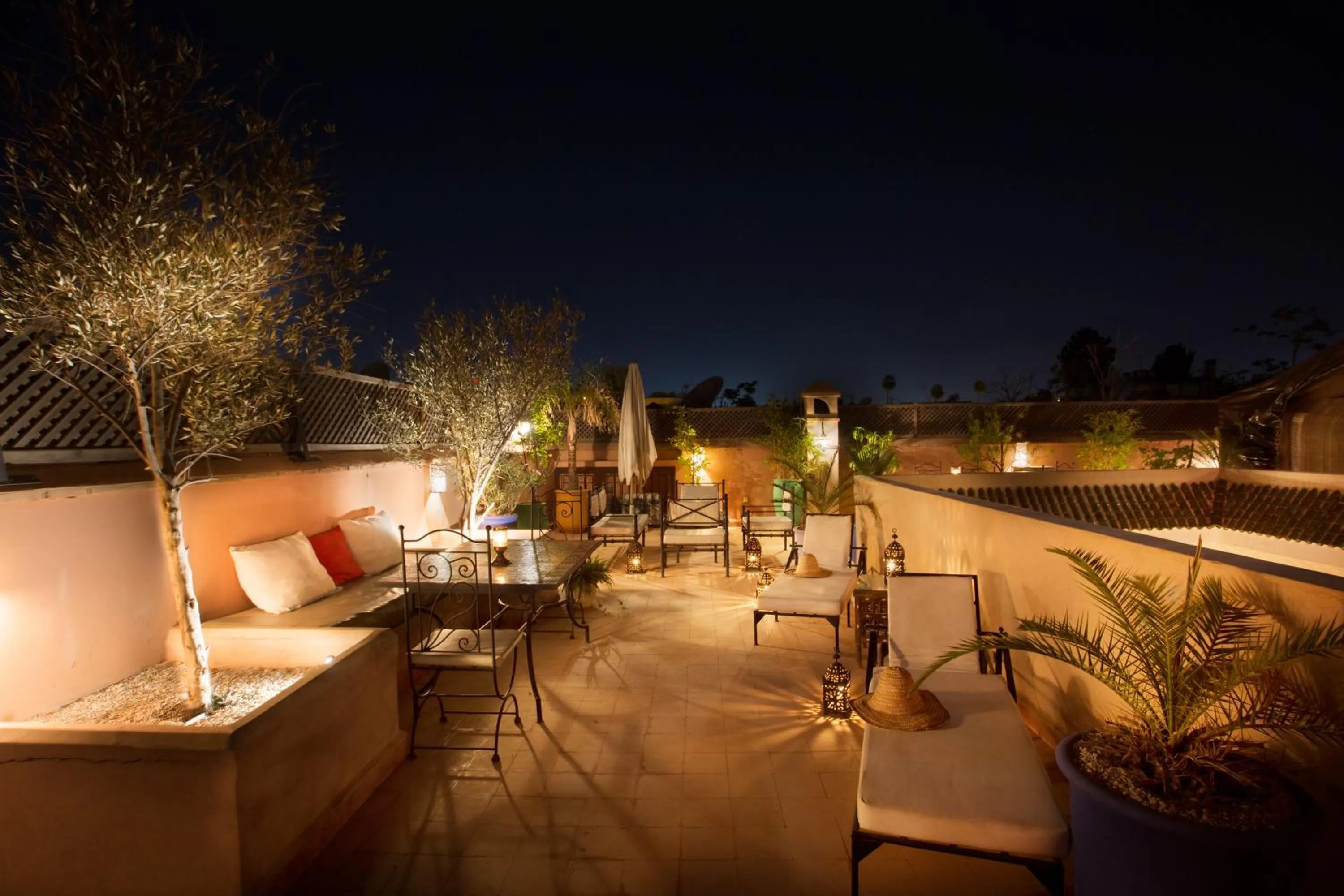 Balcony/Terrace in Riad Sofia