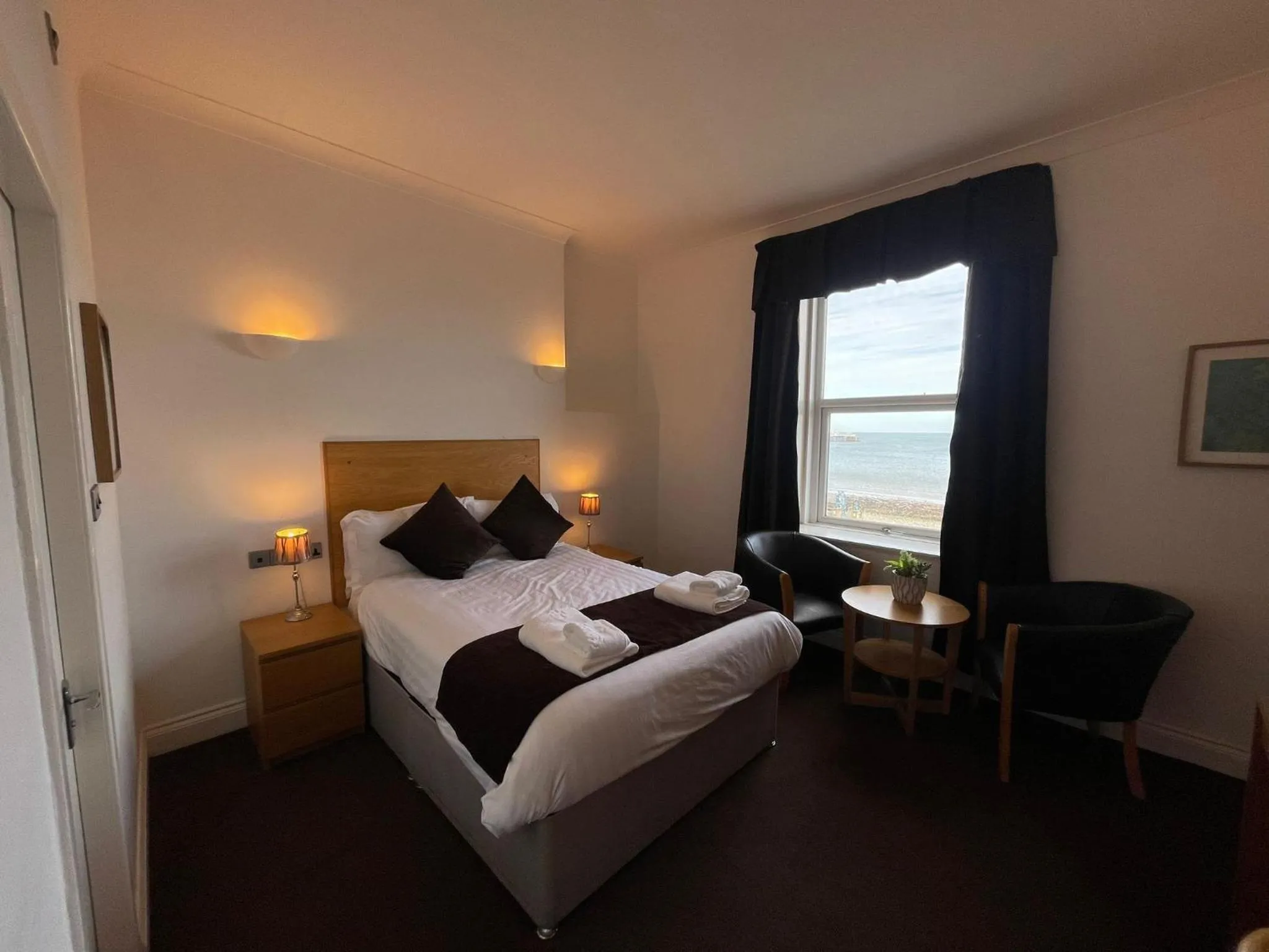 Bedroom, Bed in Four Saints Brig Y Don Hotel