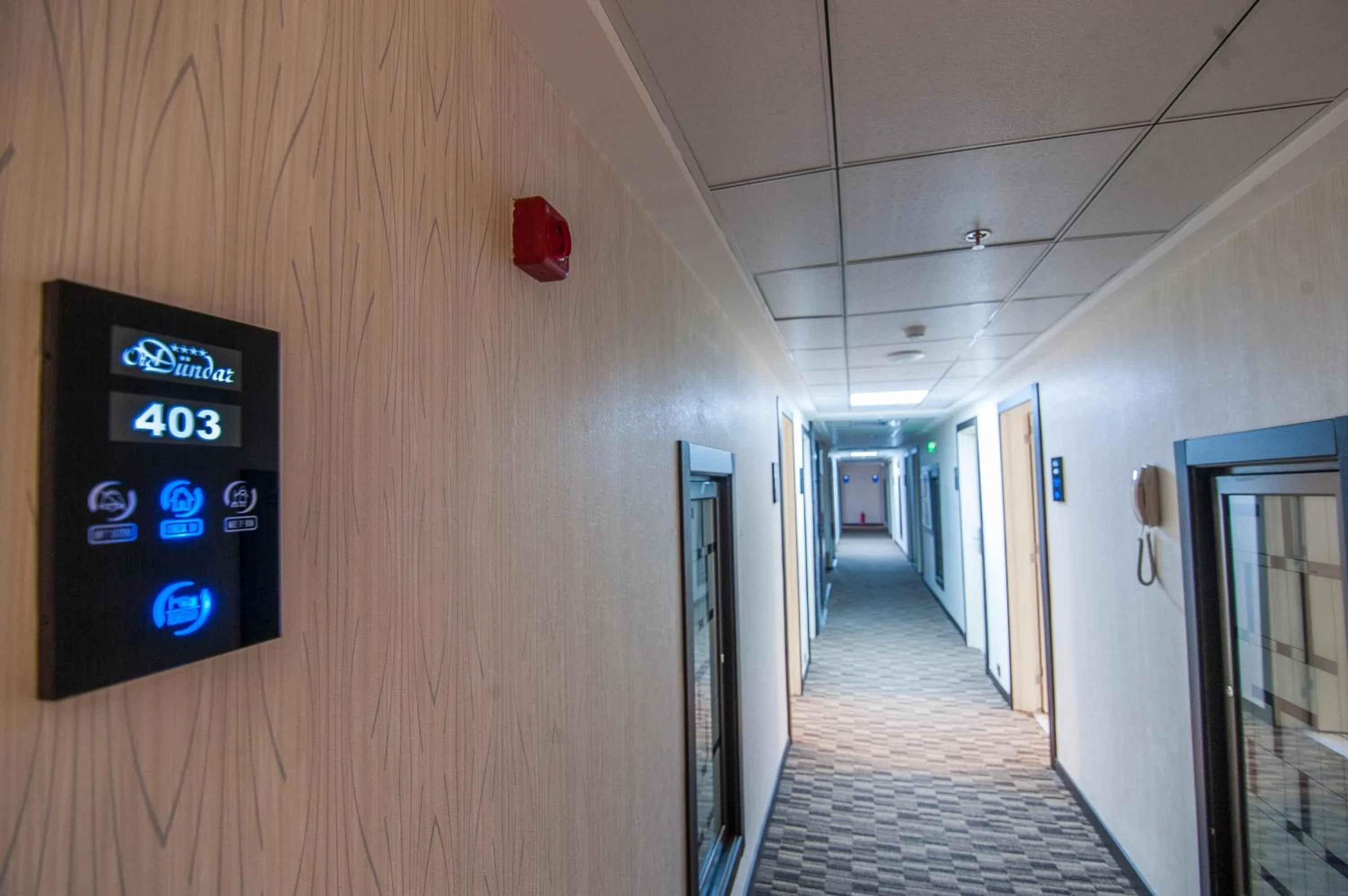 Decorative detail in Dündar Hotel