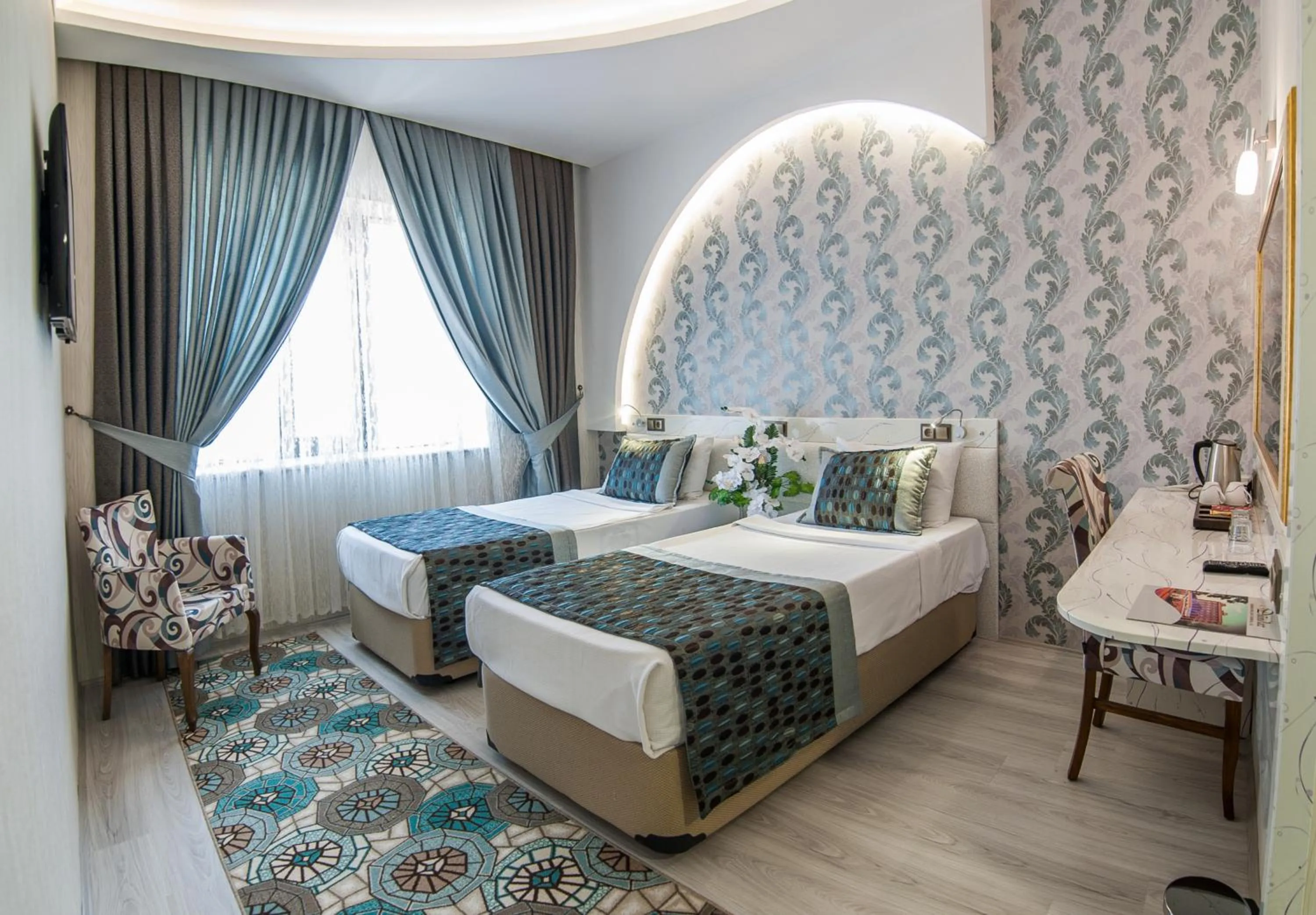 Photo of the whole room, Bed in Dündar Hotel