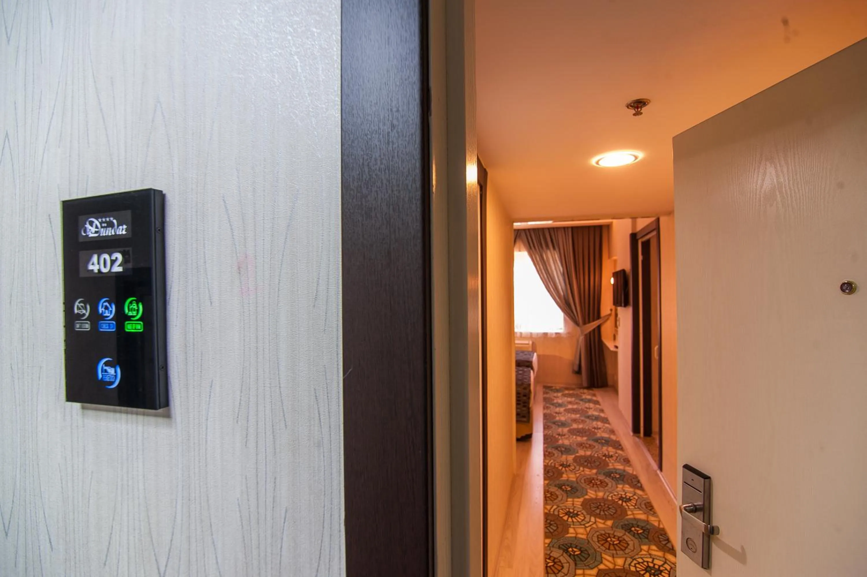 Decorative detail in Dündar Hotel