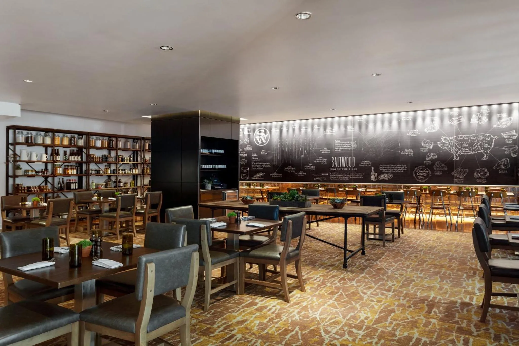 Restaurant/places to eat in Loews Atlanta Hotel