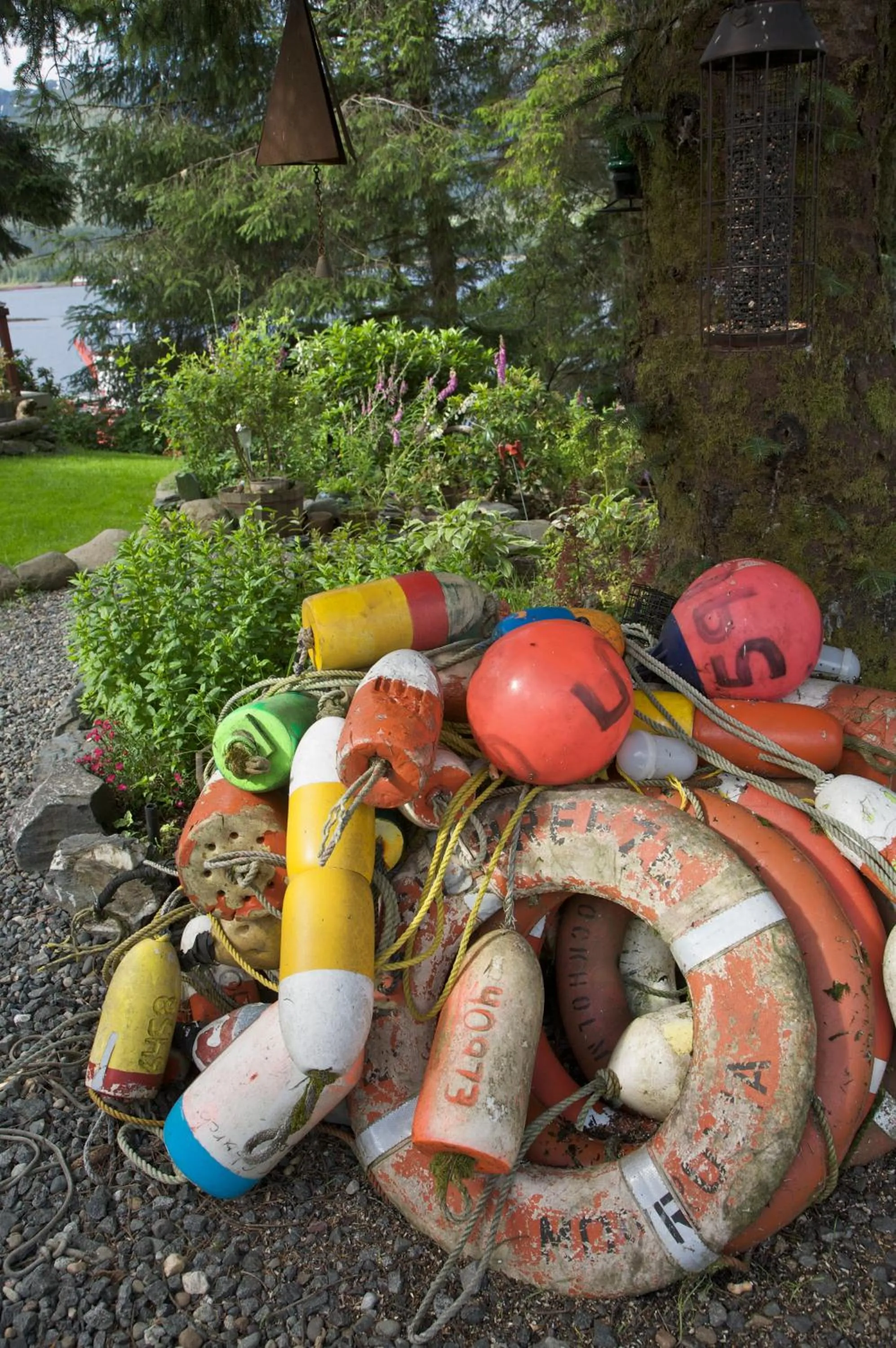 Garden in Black Bear Inn