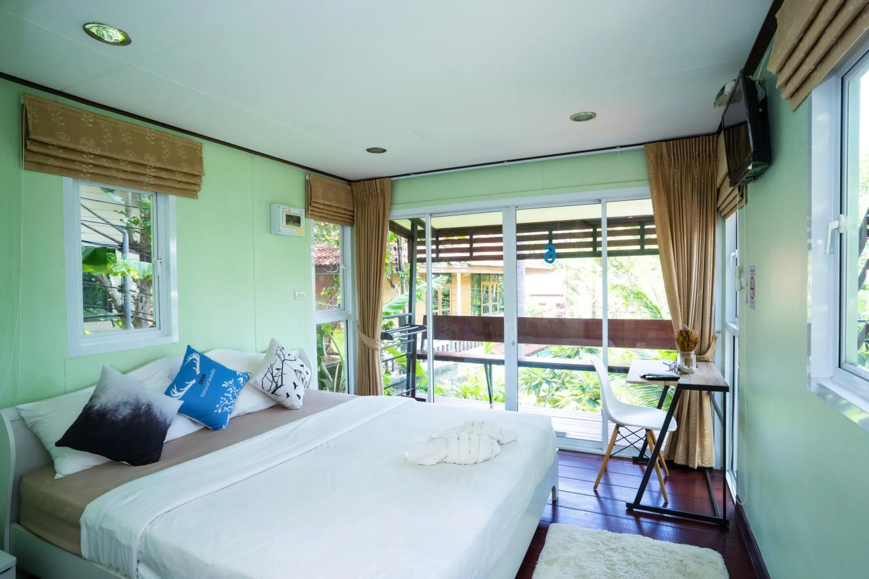 Bed in Hill Zone Home Stay by Little Paradise