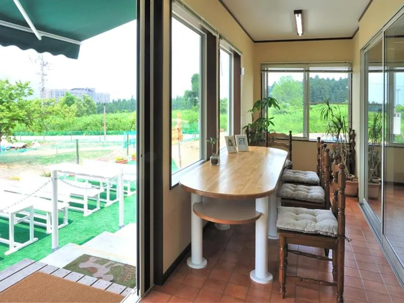 Communal lounge/ TV room in Lodge B&W