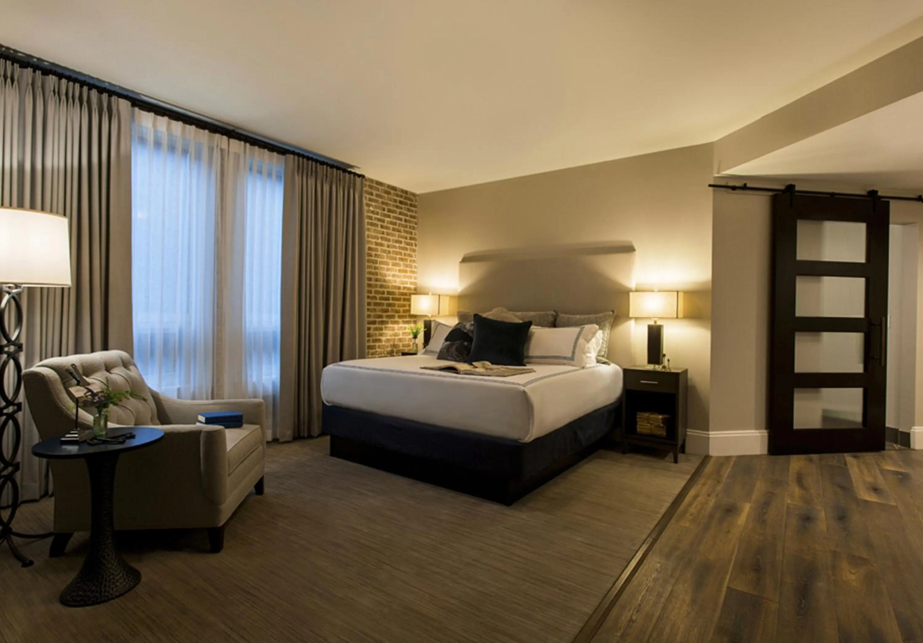 Bed in The Restoration Hotel