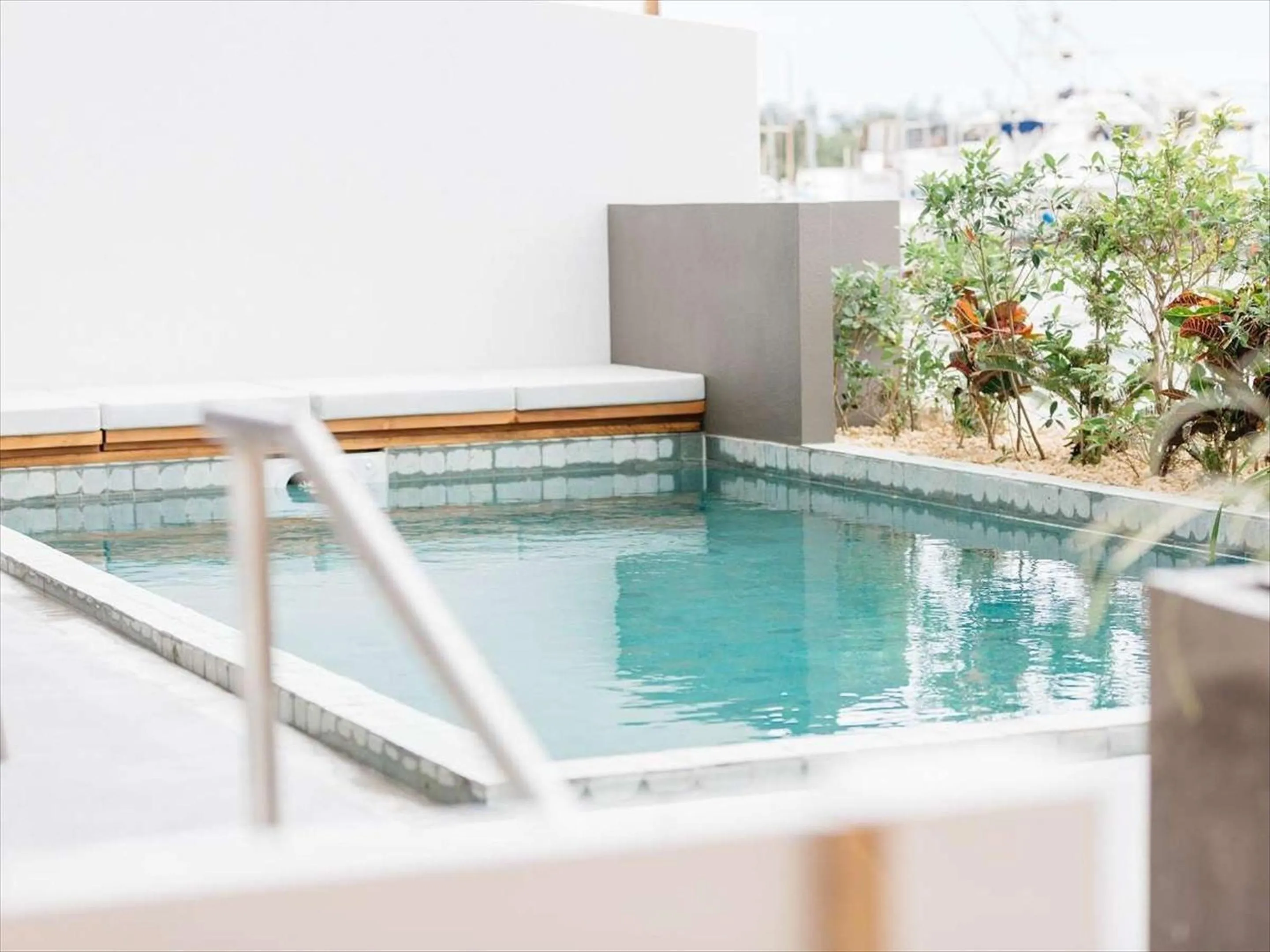 Pool view in Hotel Locus