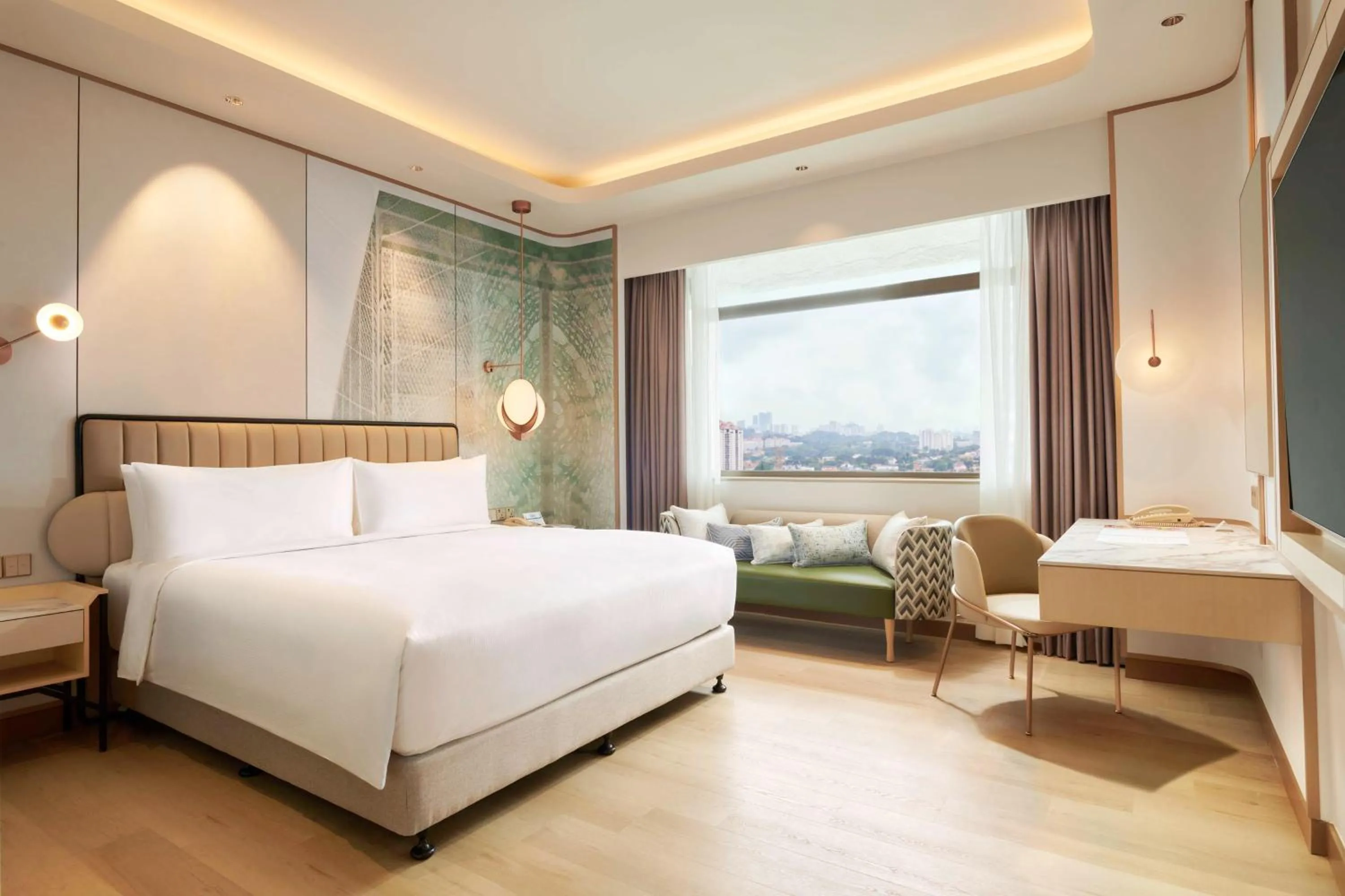 Bed in Hilton Petaling Jaya