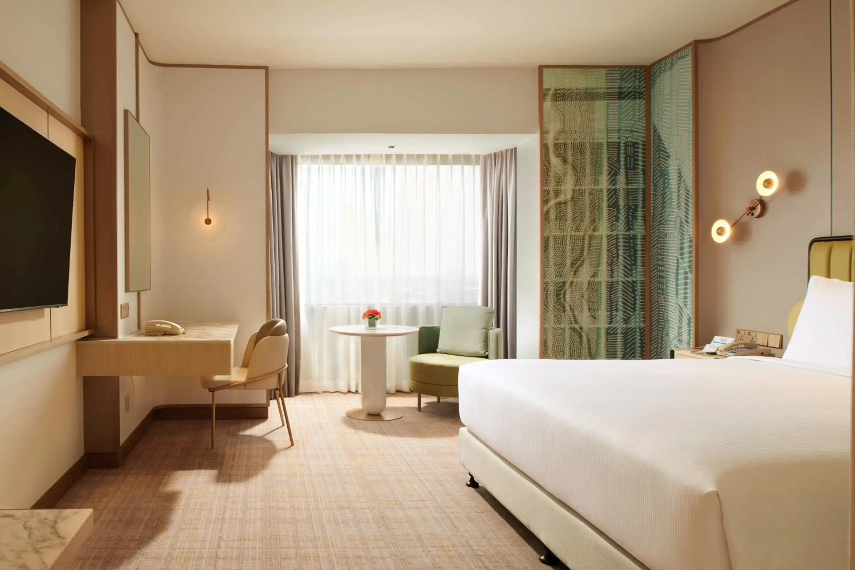 Premium King Room with City View in Hilton Petaling Jaya Premium King Room with City View in Hilton Petaling Jaya