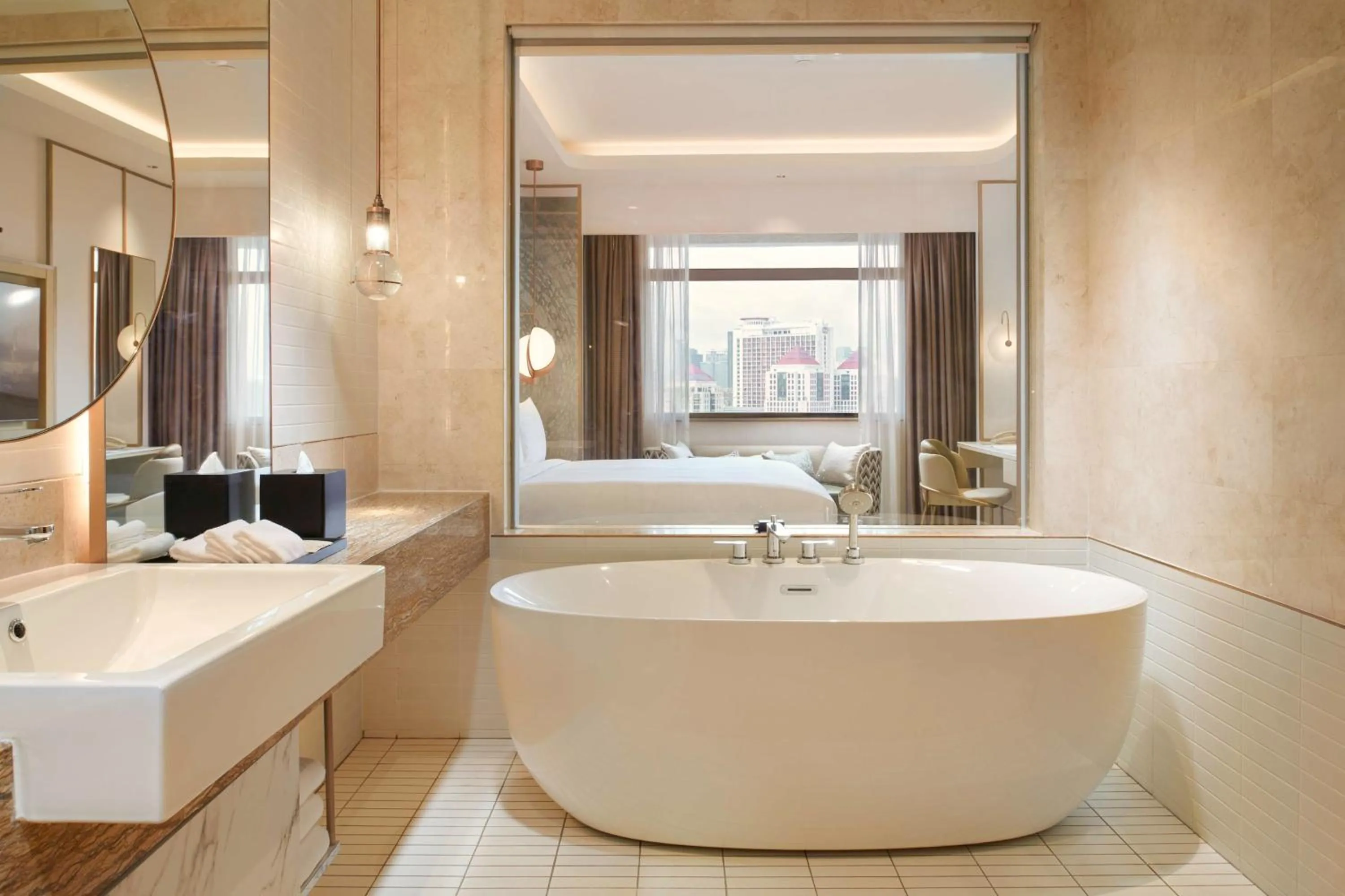 Bed in Hilton Petaling Jaya