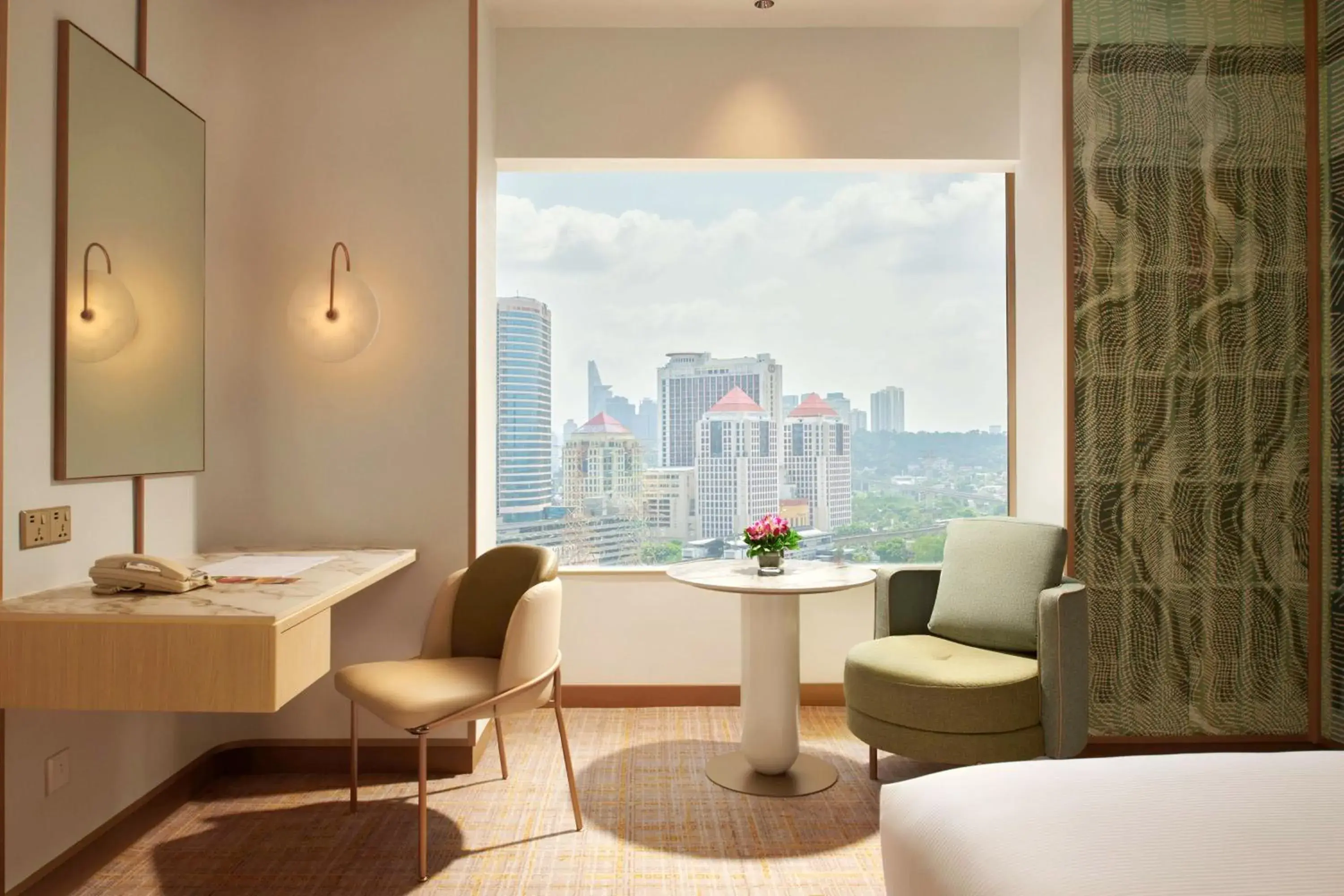 Deluxe Twin Room with City View in Hilton Petaling Jaya Deluxe Twin Room with City View in Hilton Petaling Jaya