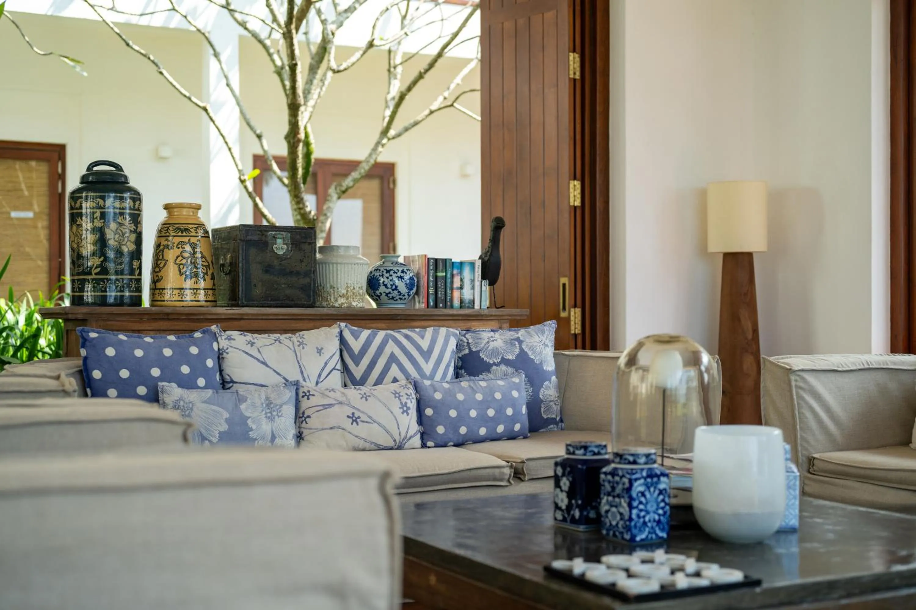 Seating area in Kumu Beach