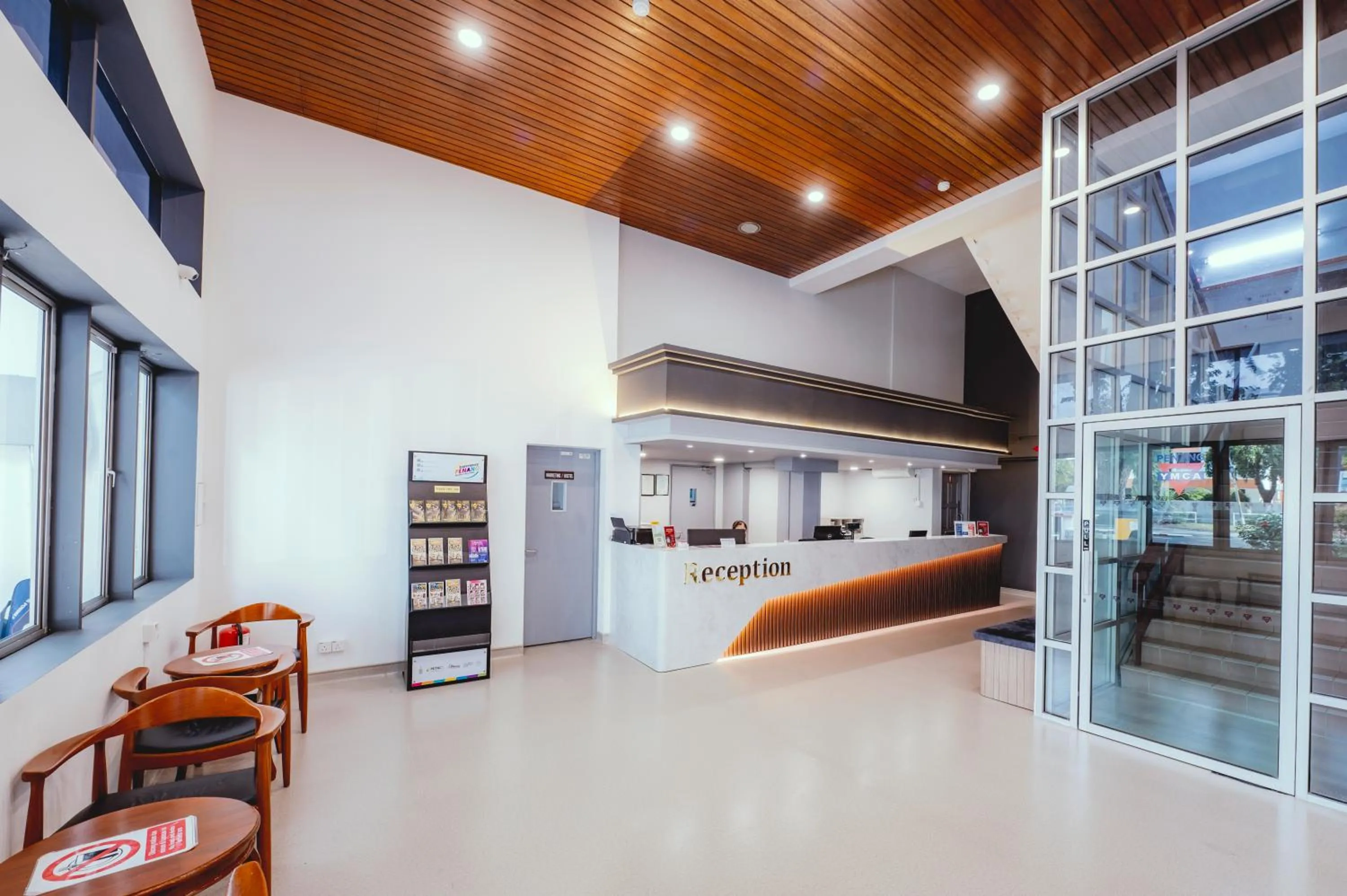 Lobby or reception in YMCA Penang