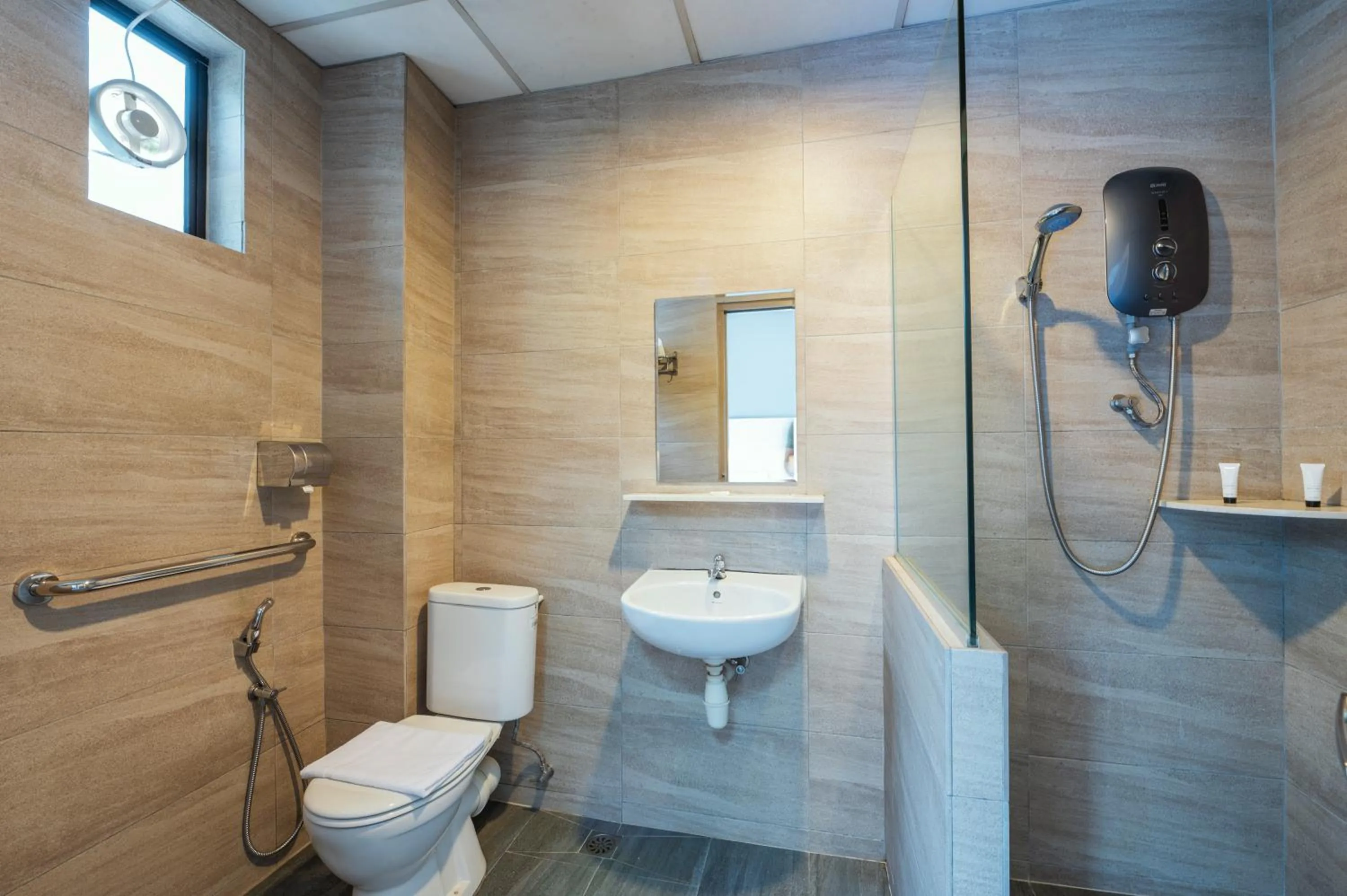 Shower in YMCA Penang