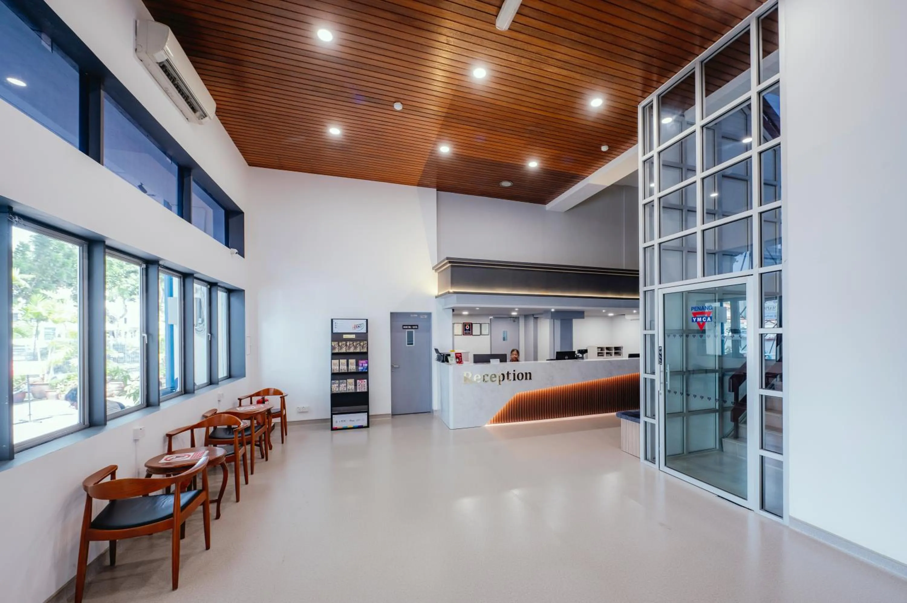 Lobby or reception in YMCA Penang