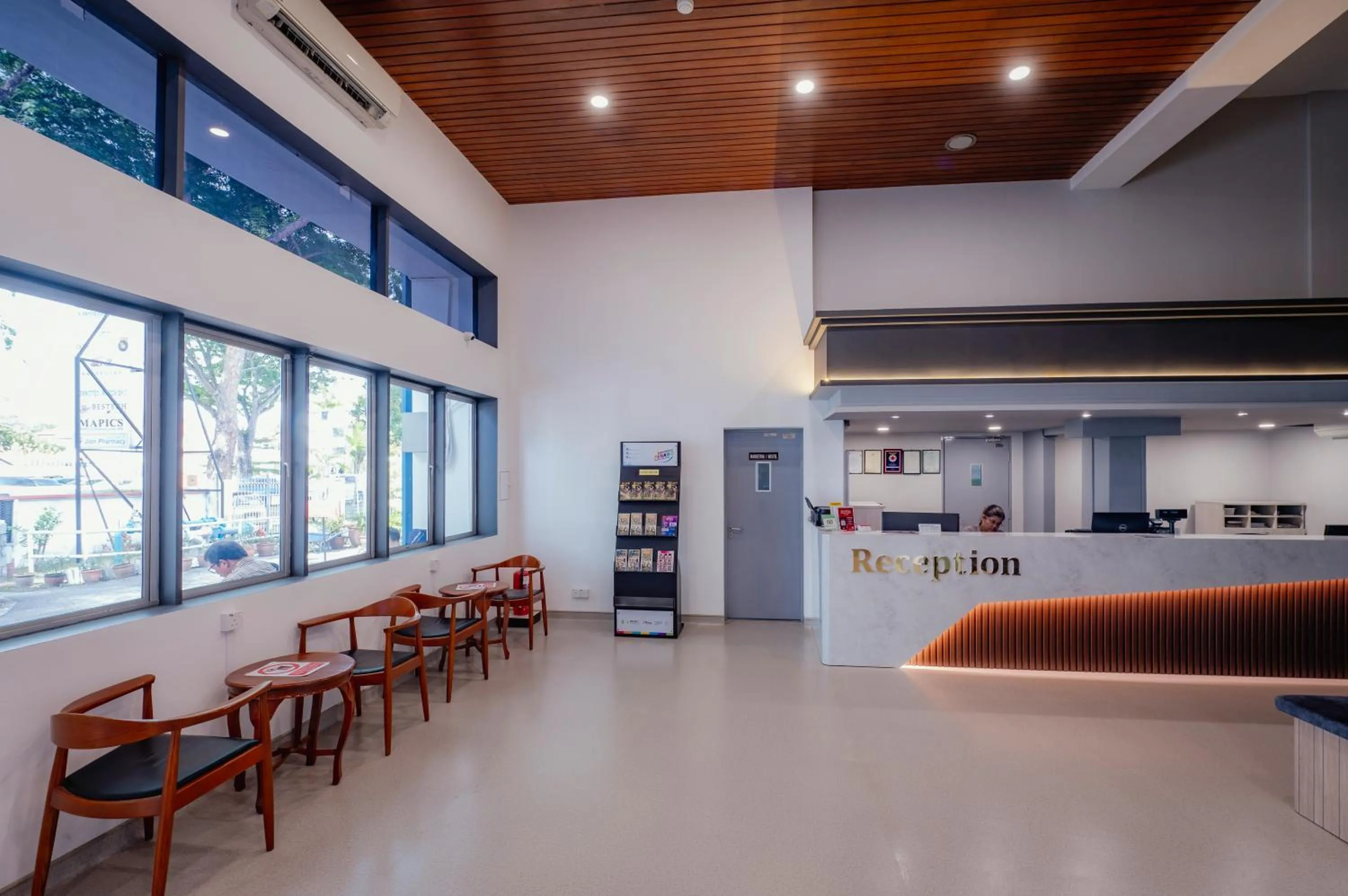 Lobby or reception in YMCA Penang