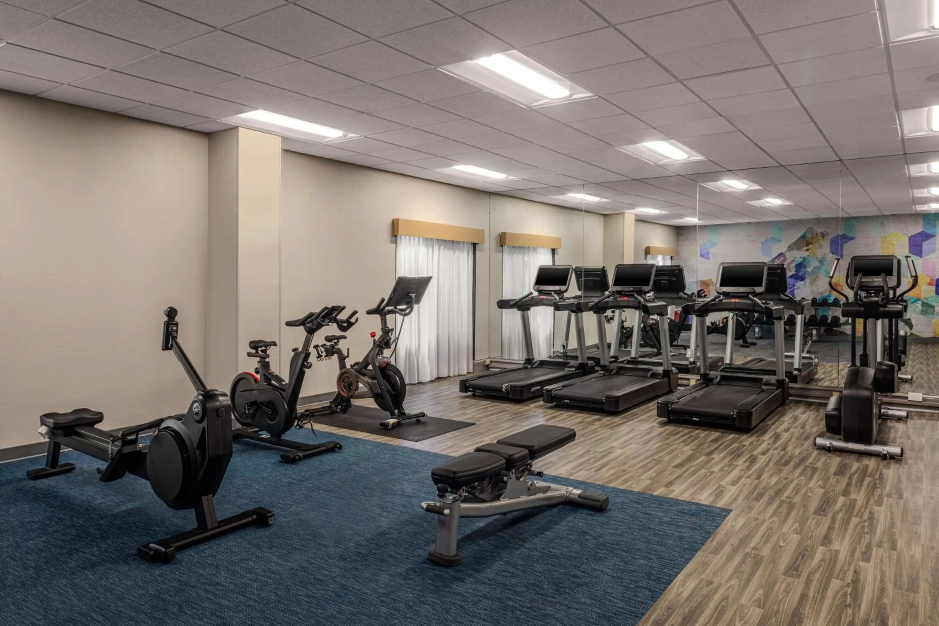 Fitness centre/facilities in Hyatt Place Charlotte Airport/Lake Pointe