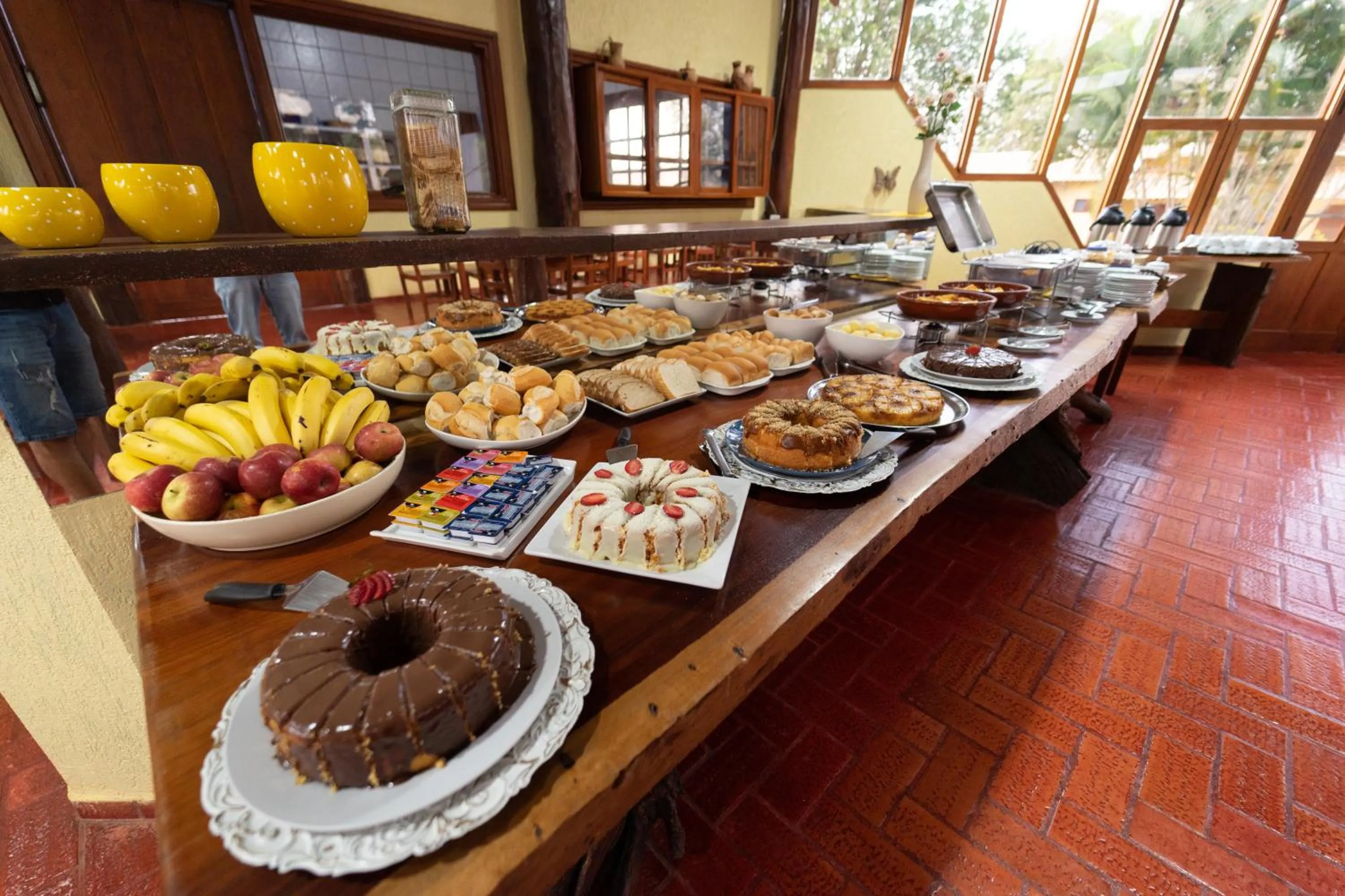 Breakfast in Hotel Pousada Arauna