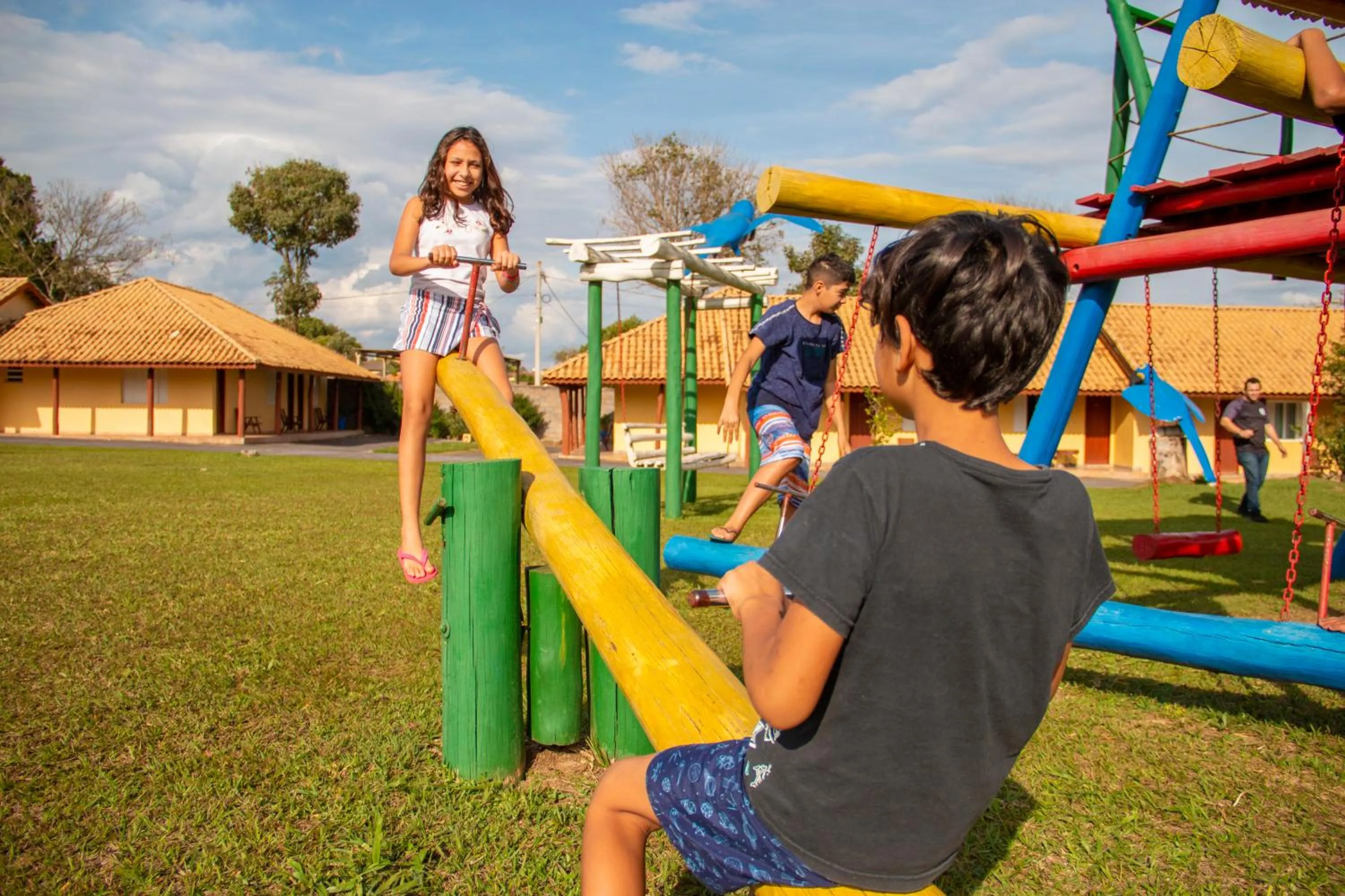 Children play ground in Hotel Pousada Arauna