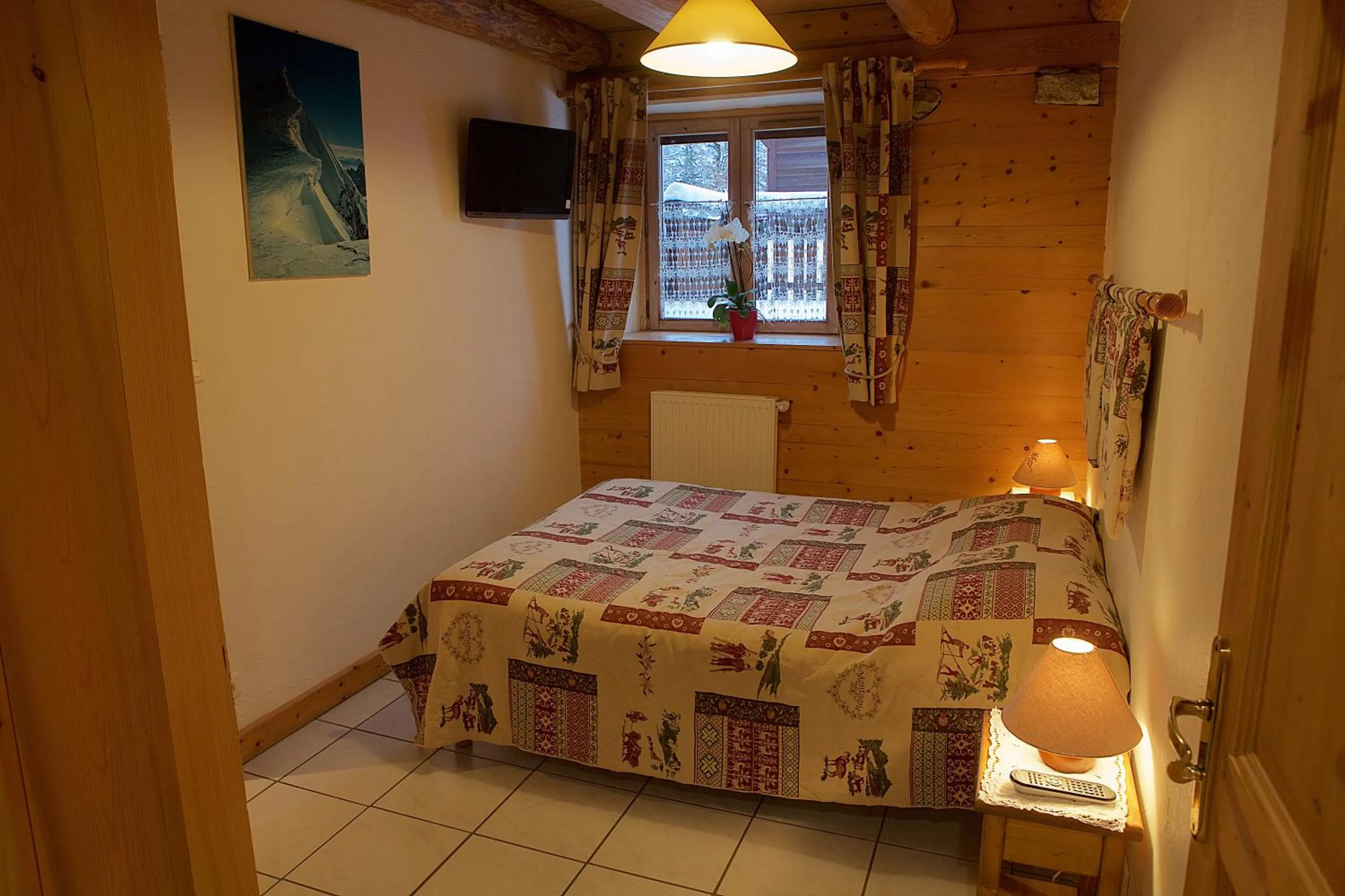 Bed in La ferme du Mont-Blanc
