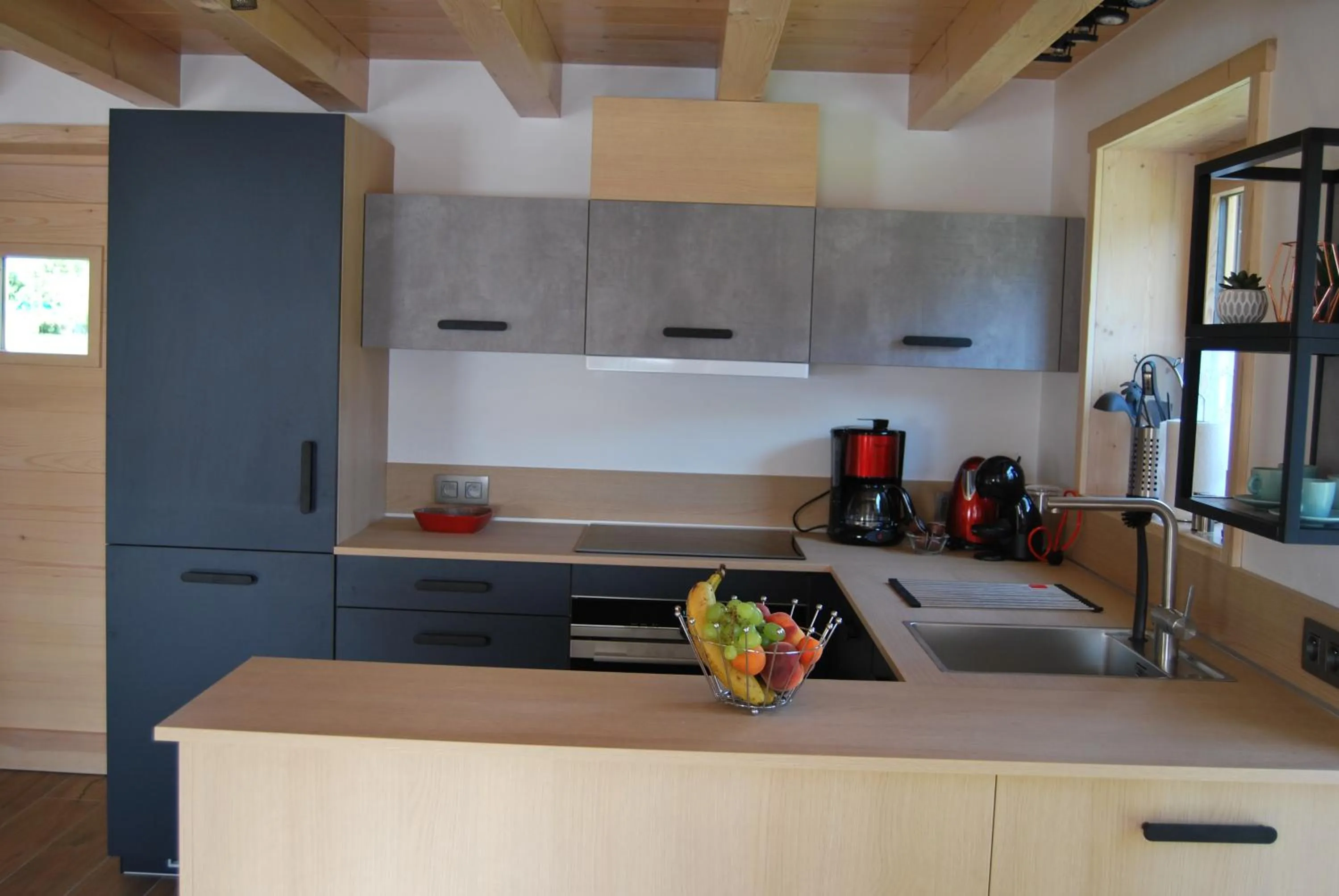 kitchen in La ferme du Mont-Blanc