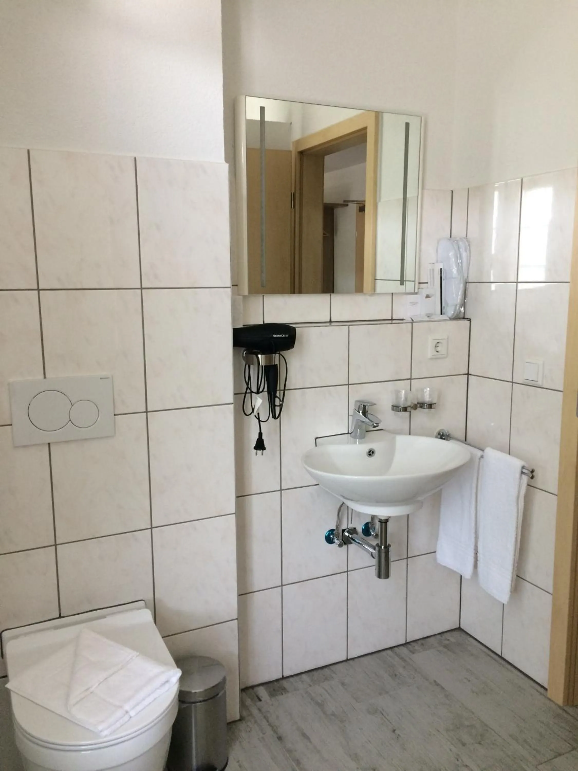 Bathroom in Hotel Mezzero